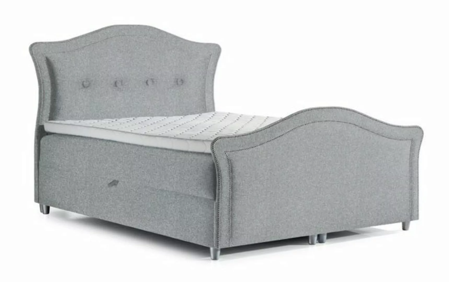 Stylefy Boxspringbett Elvis (Schlafzimmerbett, Bett), Design günstig online kaufen