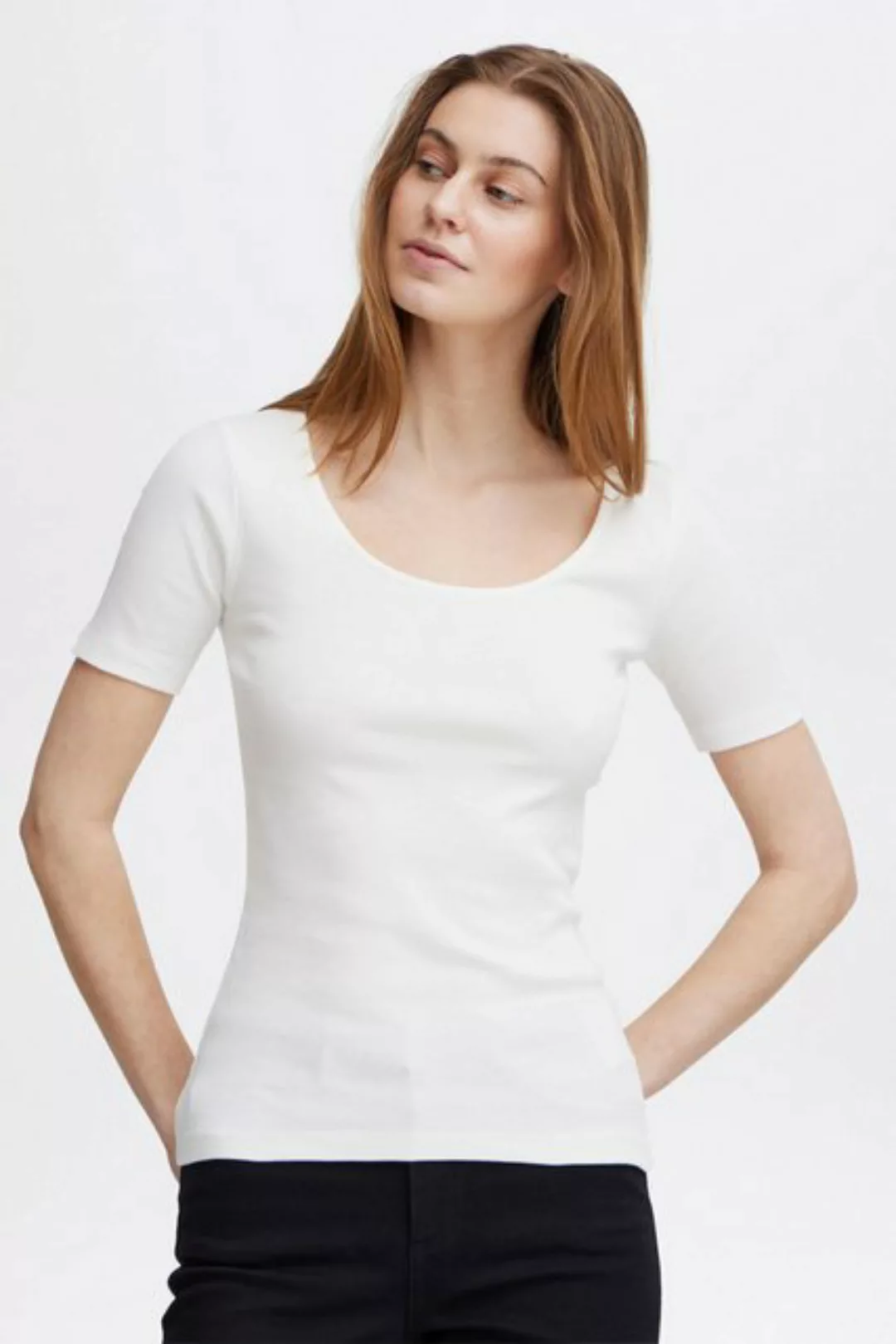 OXMO T-Shirt OXIsan 2Pack basic T-Shirt aus Rippstoff günstig online kaufen