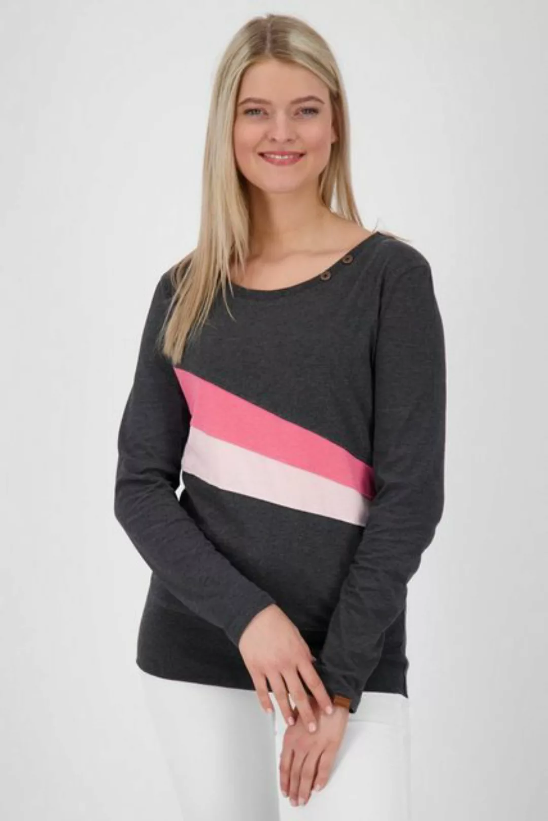 Alife & Kickin Langarmshirt "CleaAK Long Longsleeve Damen Langarmshirt" günstig online kaufen
