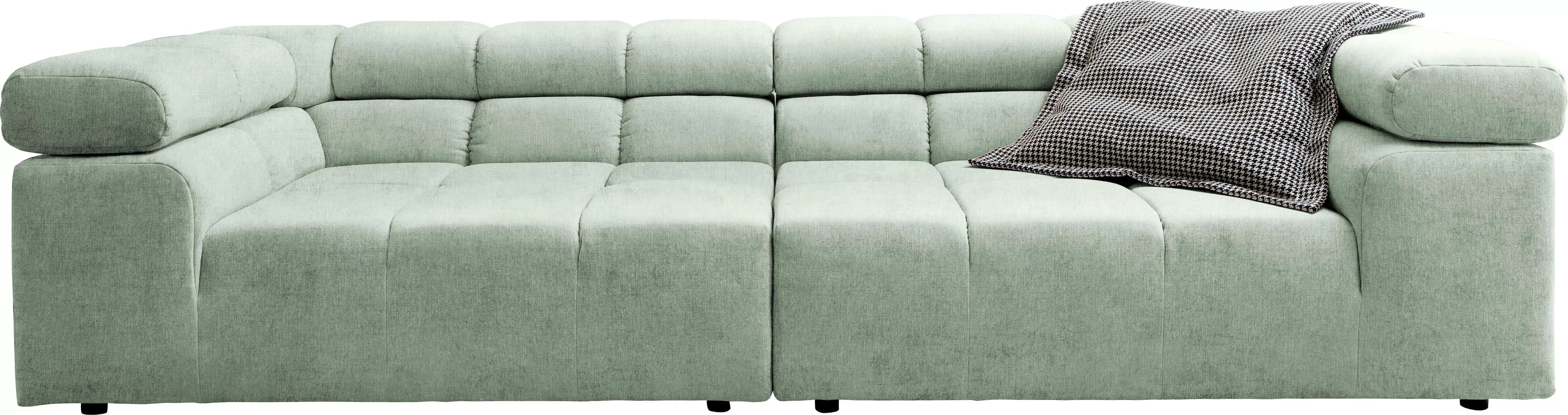 INOSIGN Big-Sofa "Ancona B/T/H: 290/110/70 cm", auffällige Steppung, inkl. günstig online kaufen