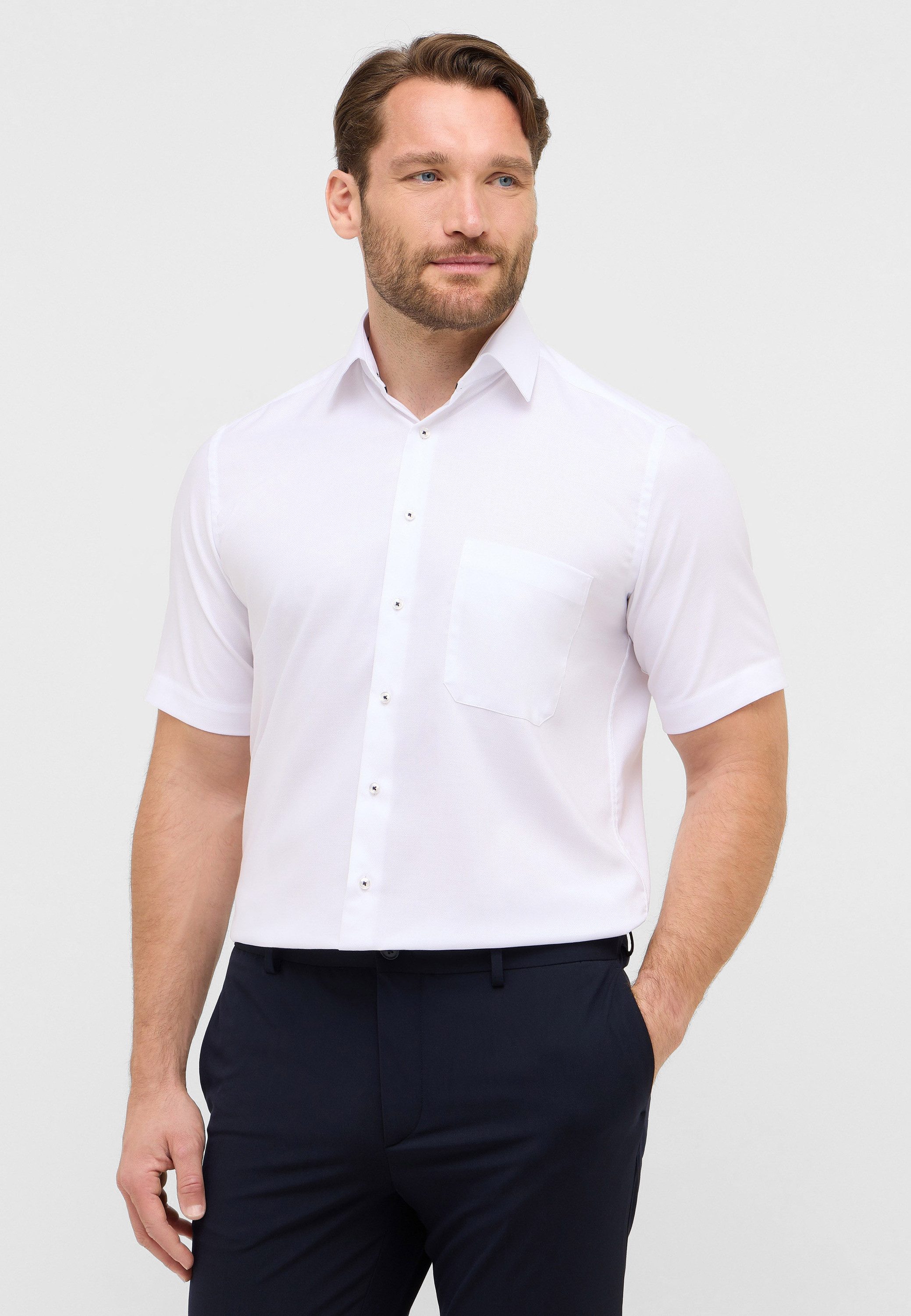 Eterna Kurzarmhemd "COMFORT FIT", NON IRON (bügelfrei) günstig online kaufen