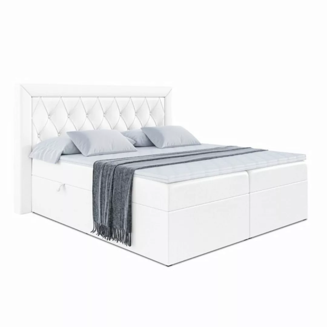 ALTDECOR Boxspringbett NOEL (Multipocket-Matratze H4. H3 Matratze Bonellfed günstig online kaufen