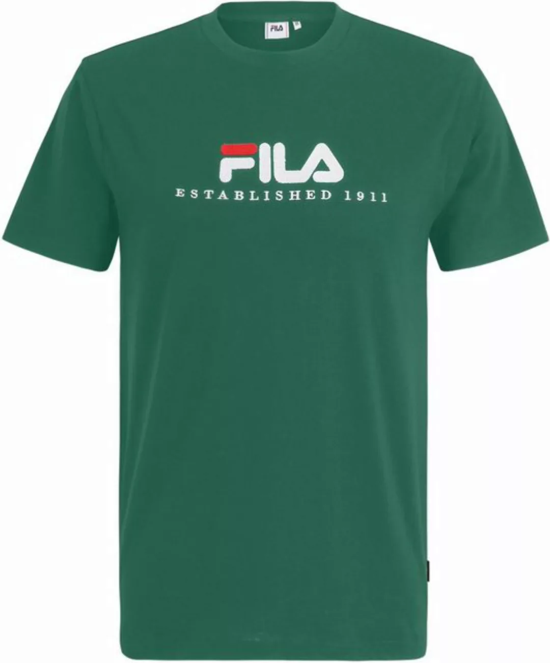 Fila T-Shirt Bio-Baumwolle Kurzarm T-Shirt für Herren & Unisex günstig online kaufen