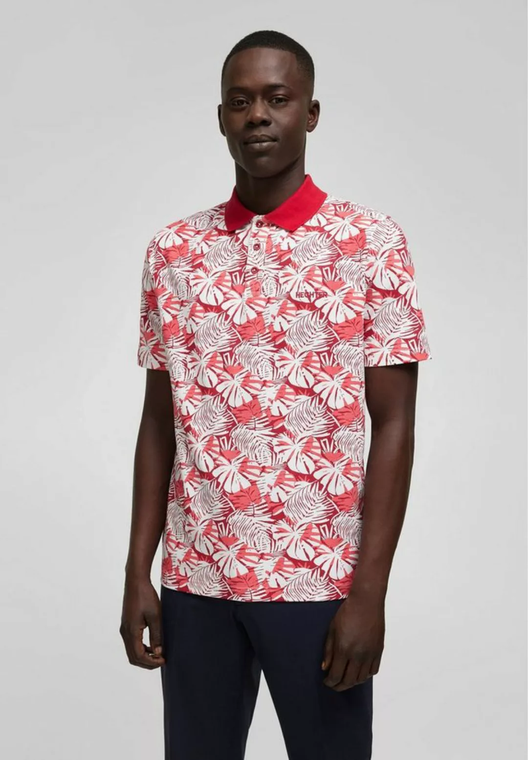 HECHTER PARIS Poloshirt im floralen Design günstig online kaufen