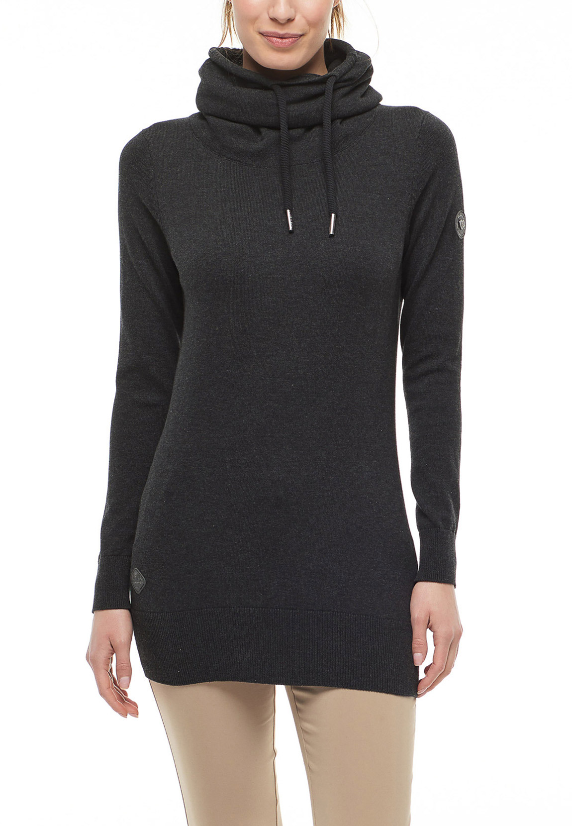 Ragwear Damen Sweater BABETT 2121-35004 Dark Grey 3012 Dunkelgrau günstig online kaufen