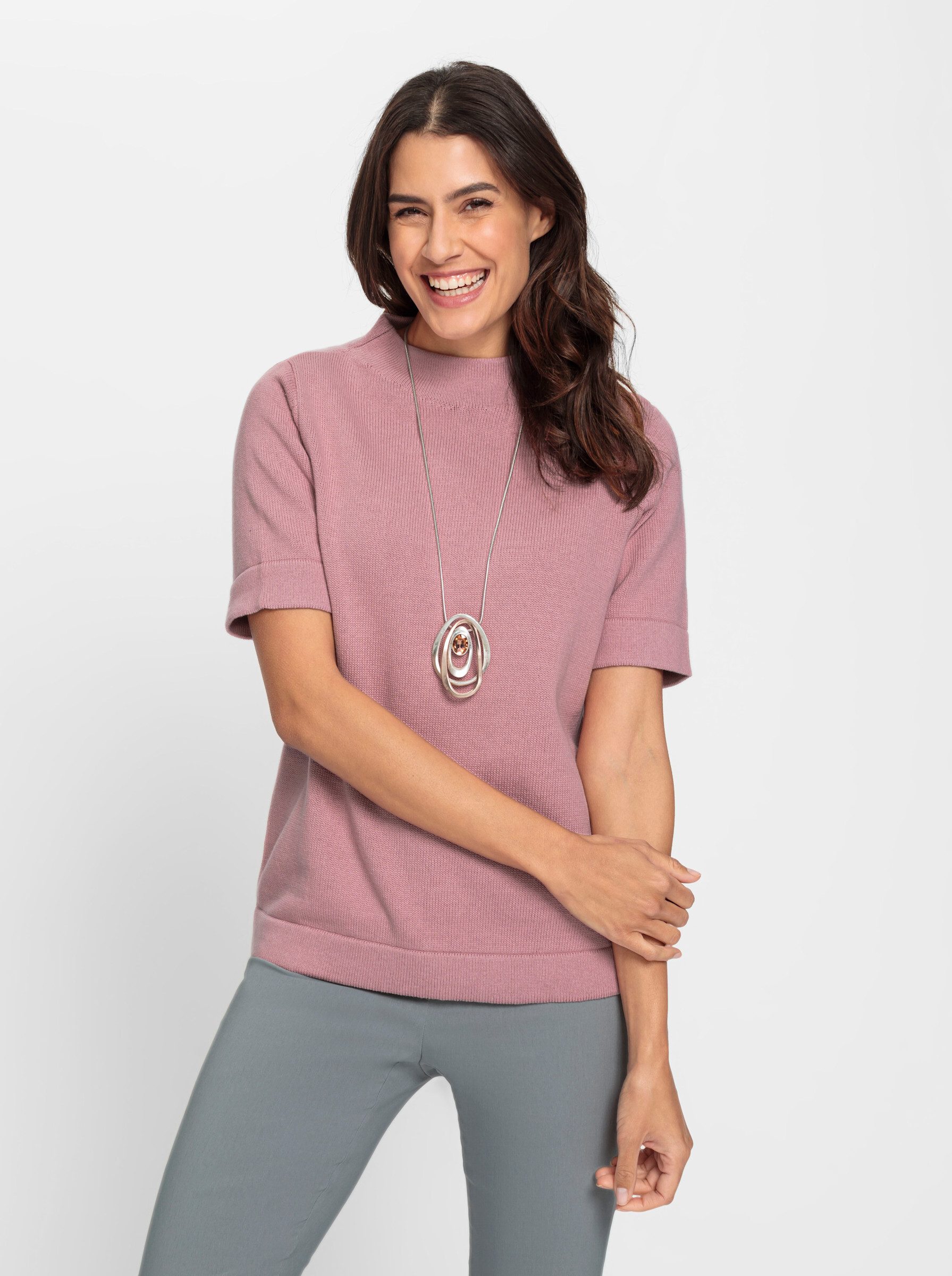 Inspirationen Stehkragenpullover "Pullover" günstig online kaufen