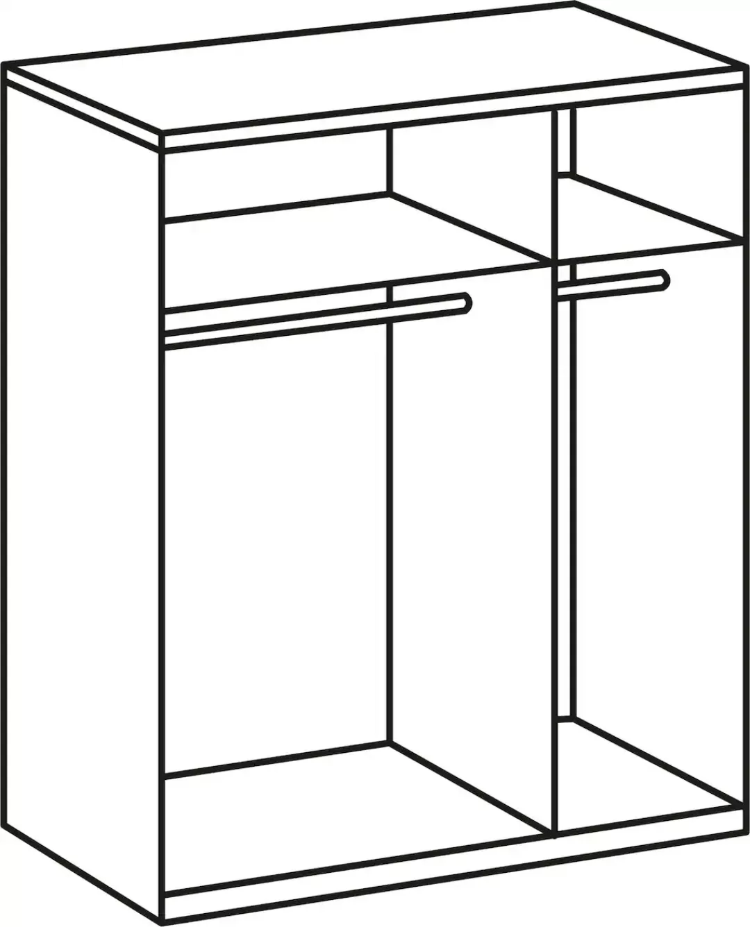 Wimex Kleiderschrank New York in vielen Breiten, wahlweise 208 oder 236cm h günstig online kaufen