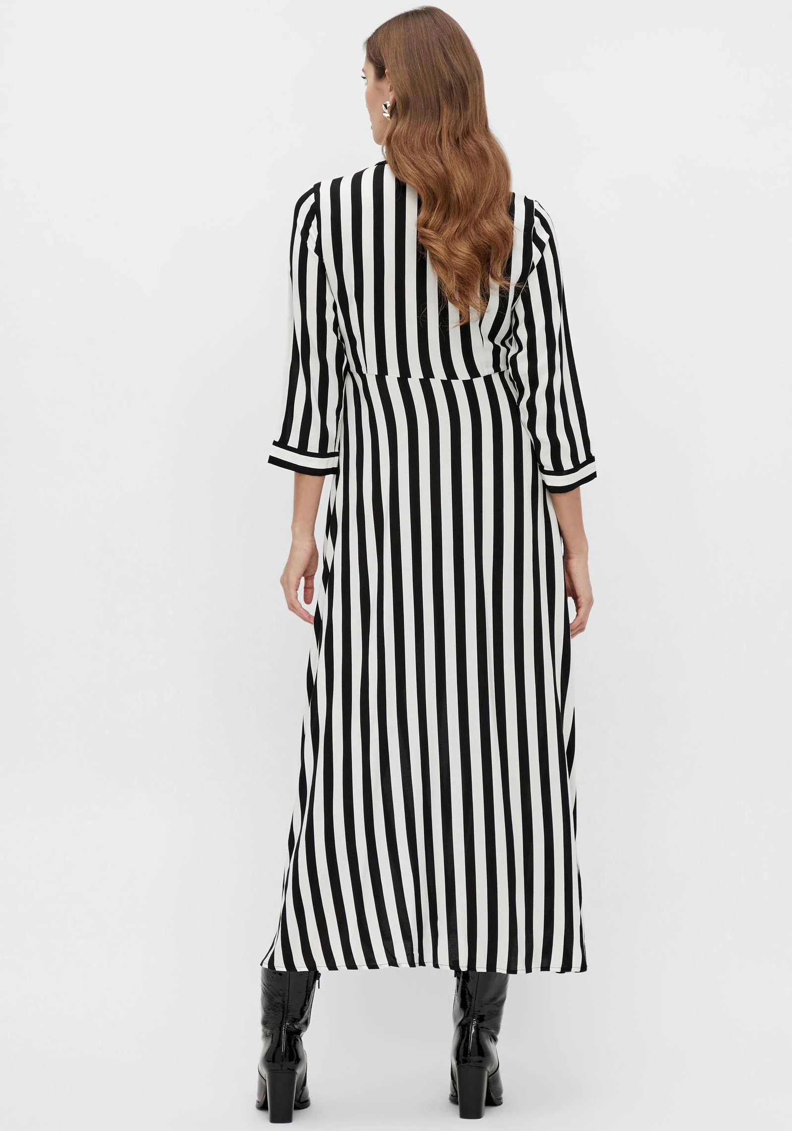 Y.A.S Hemdblusenkleid "YASSAVANNA LONG SHIRT DRESS", Sommerkleid, mit 3/4 Ä günstig online kaufen