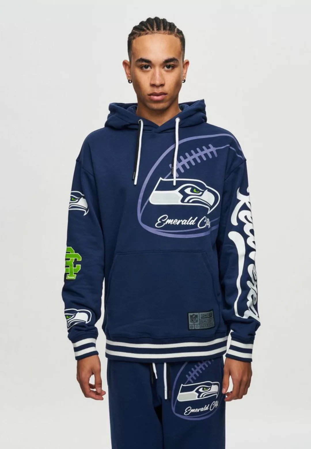 Recovered Hoodie NFL Seahawks Emerald City günstig online kaufen