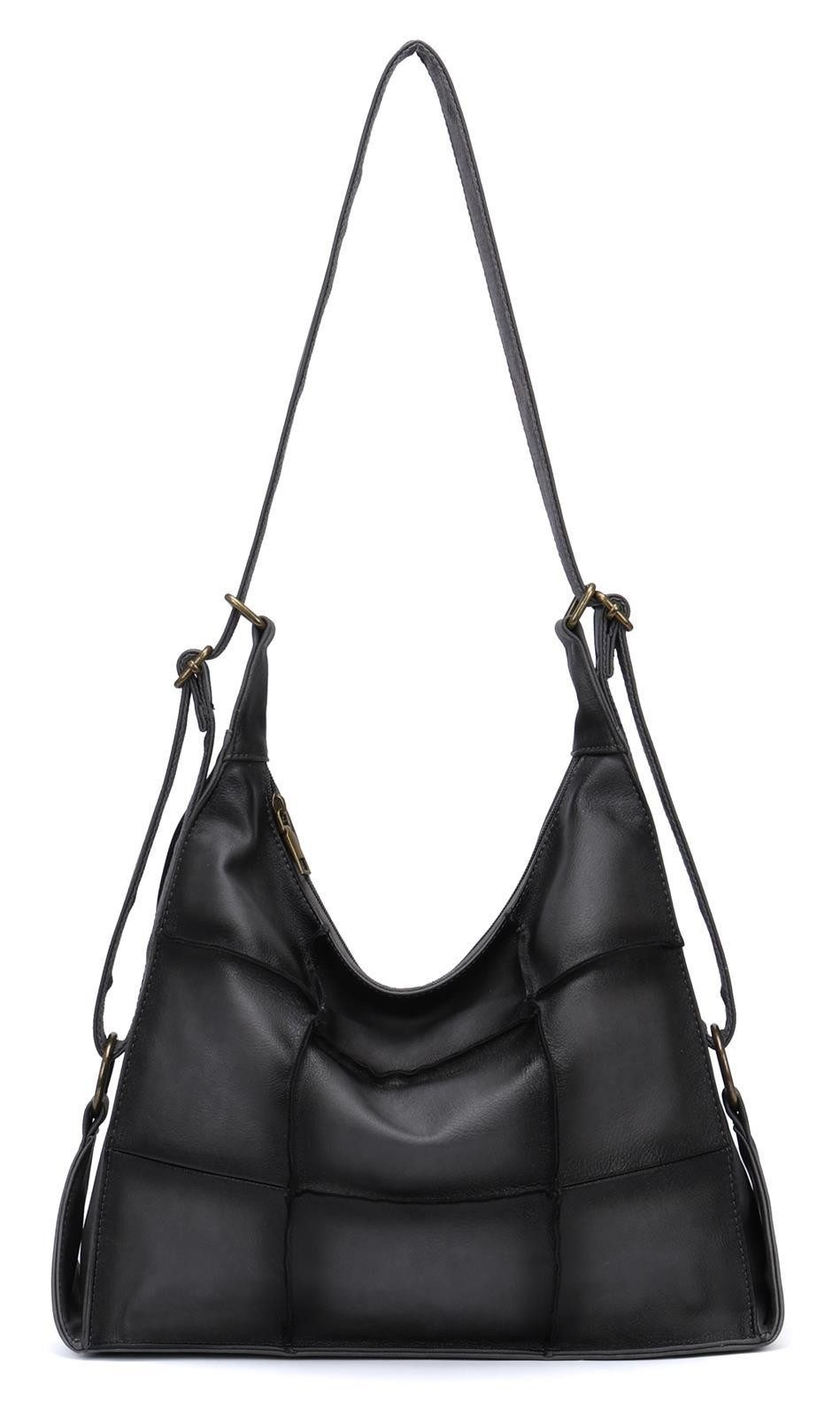 ITALYSHOP24 Schultertasche Damen XXL Tasche Shopper günstig online kaufen