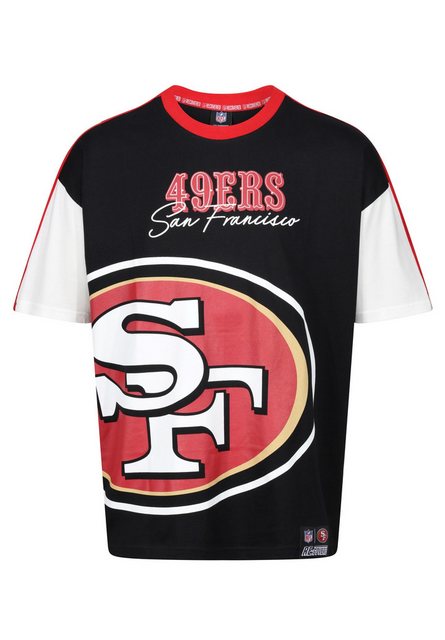 Recovered T-Shirt NFL 49ERS San Francisco Cut and Sew Oversized günstig online kaufen