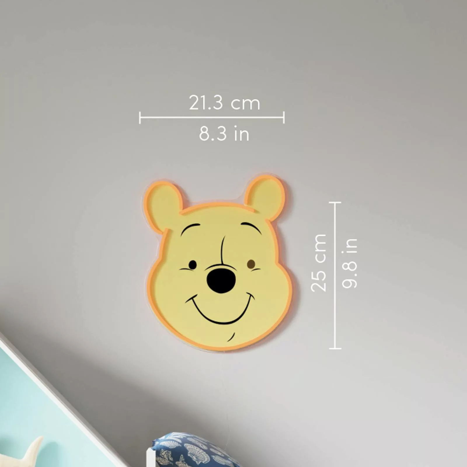 YellowPop Disney Winnie The Pooh Face Wandleuchte günstig online kaufen