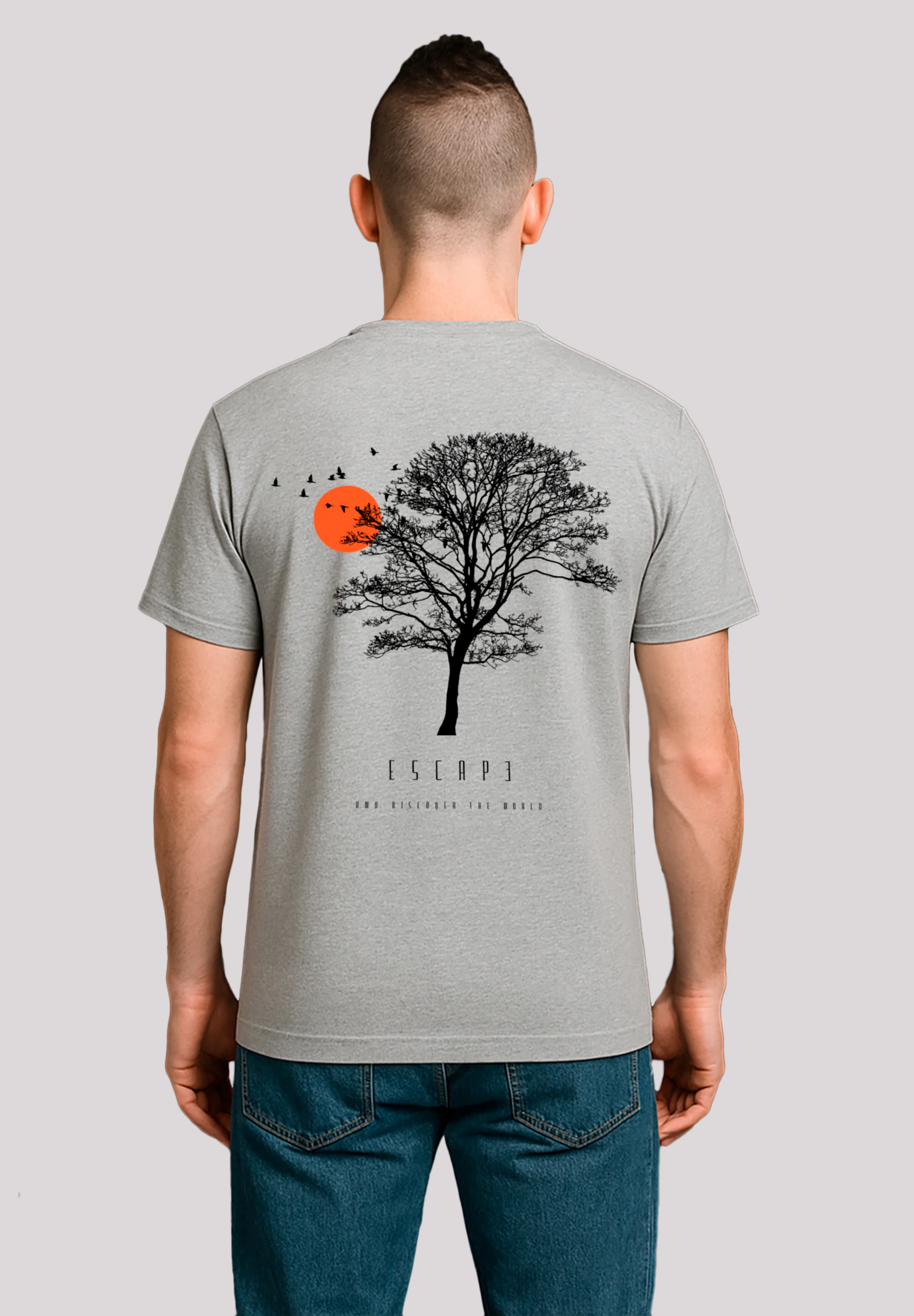 F4NT4STIC T-Shirt "Escape Discover the World Tree Birds", Premium Qualität, günstig online kaufen