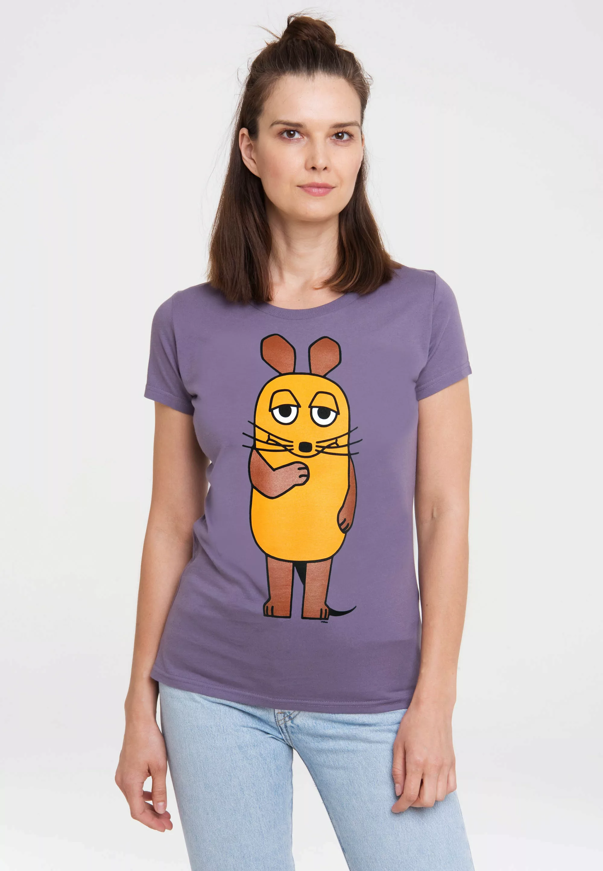 LOGOSHIRT T-Shirt "Sendung mit der Maus", mit coolem Maus-Print günstig online kaufen