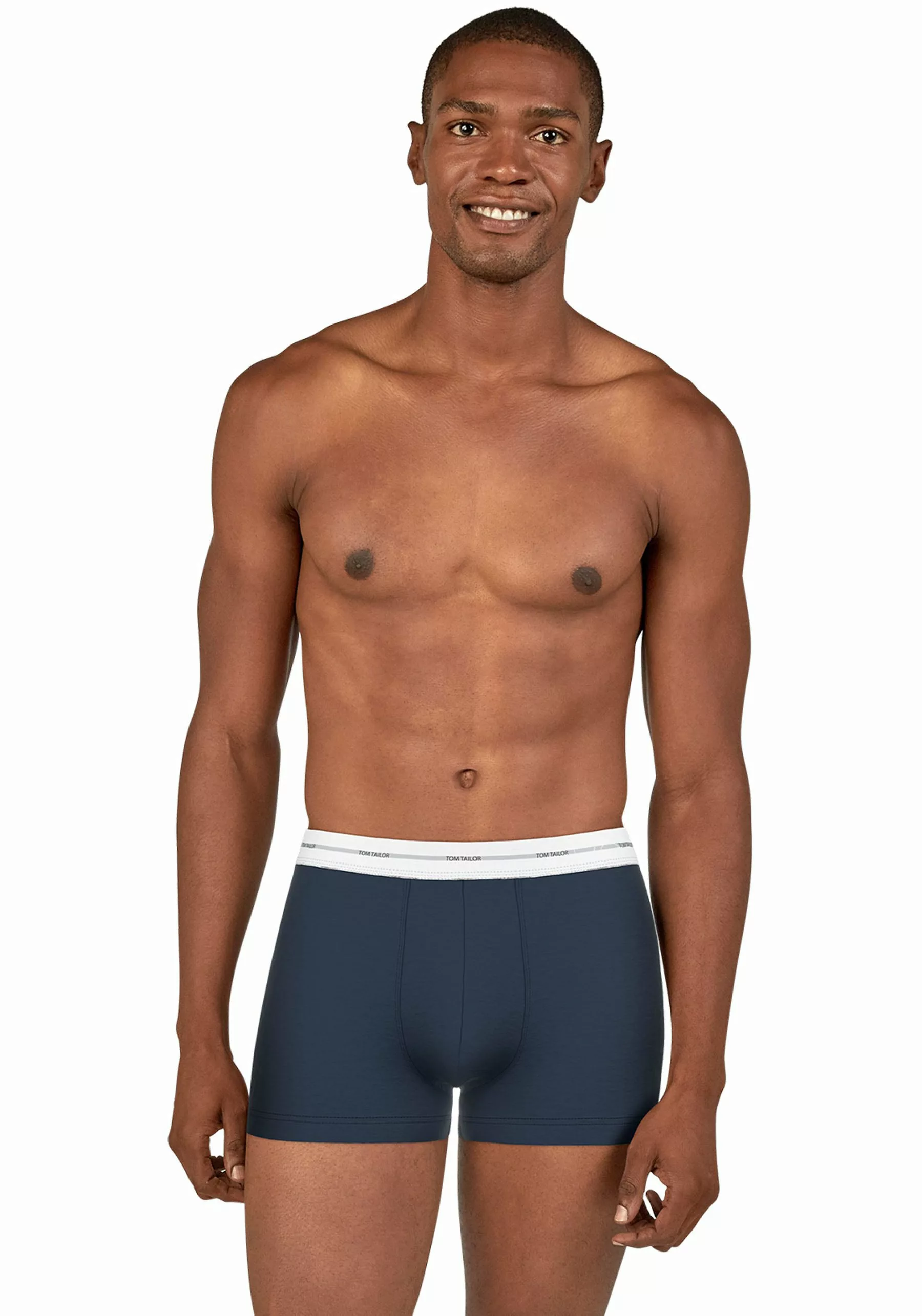 TOM TAILOR Boxershorts, (6er Pack), weich, bequem, eng, elastisch, atmungsa günstig online kaufen