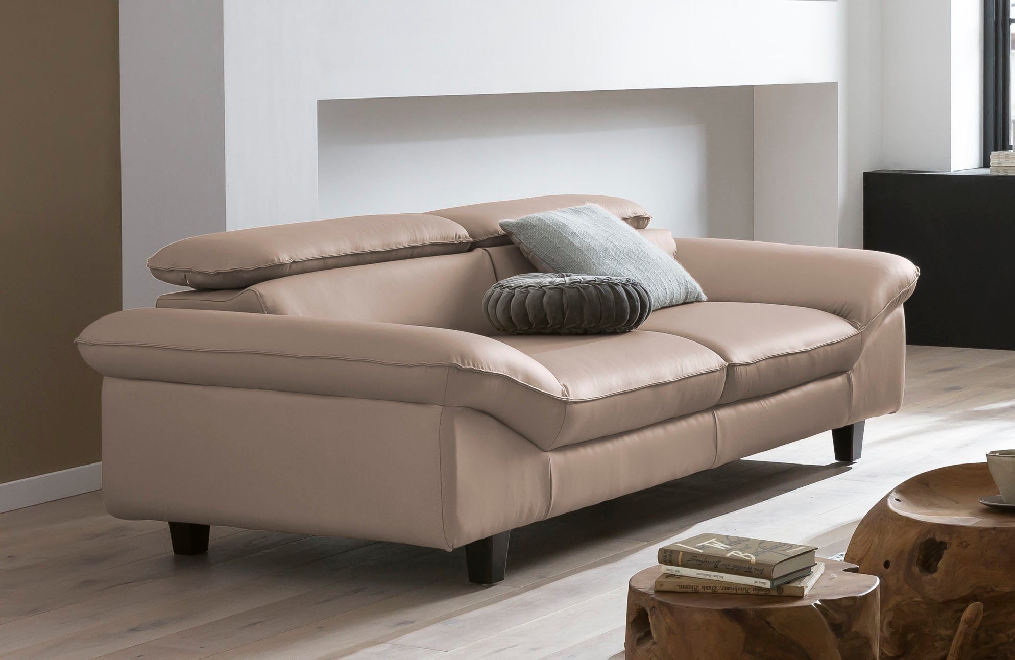Home affaire 2-Sitzer "Pilot", Big-Sofa mit Kopfteilverstellung günstig online kaufen