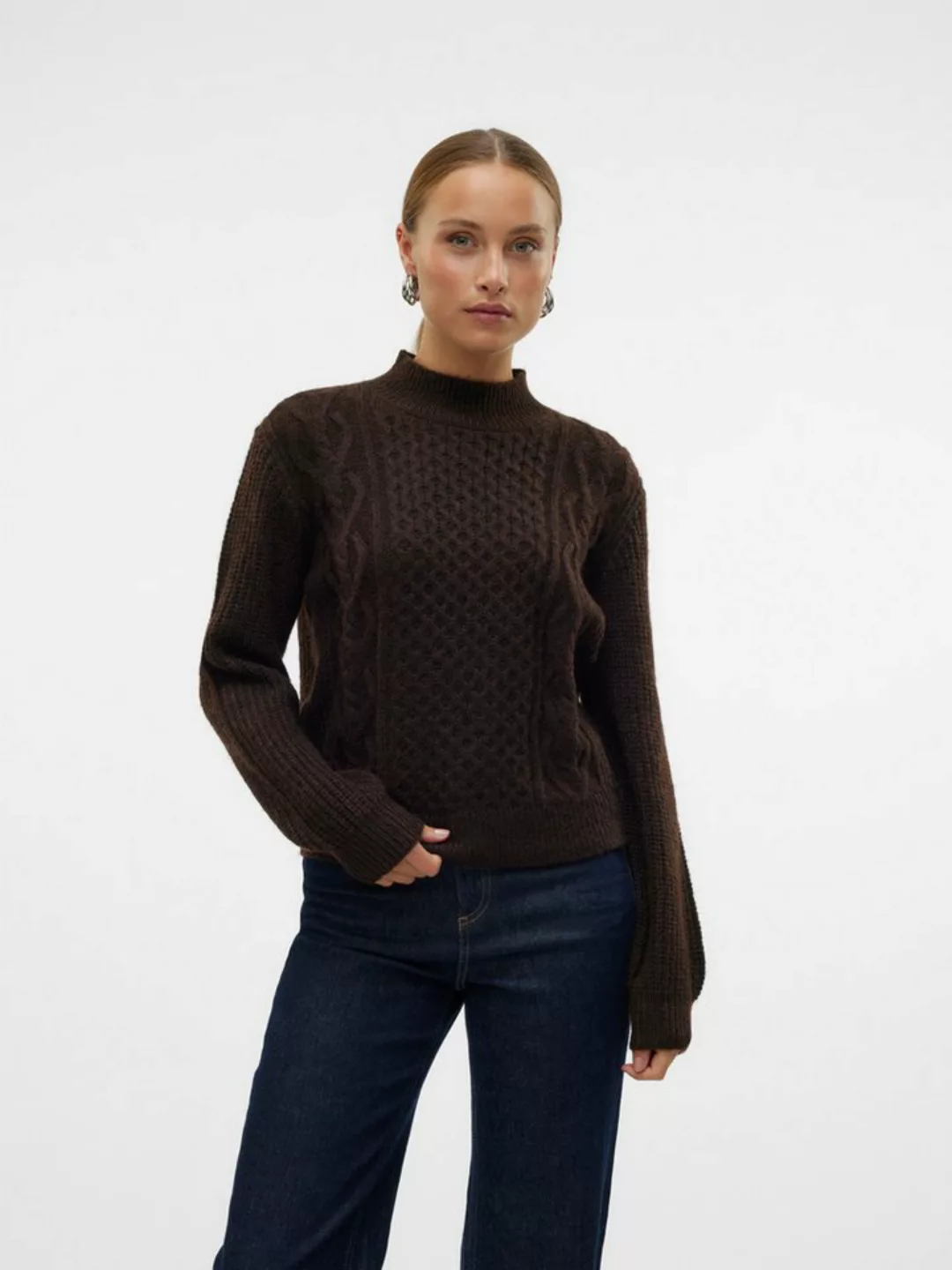 Vero Moda Stehkragenpullover VMUNIVERSE LS HIGHNECK PULLOVER GA BF günstig online kaufen