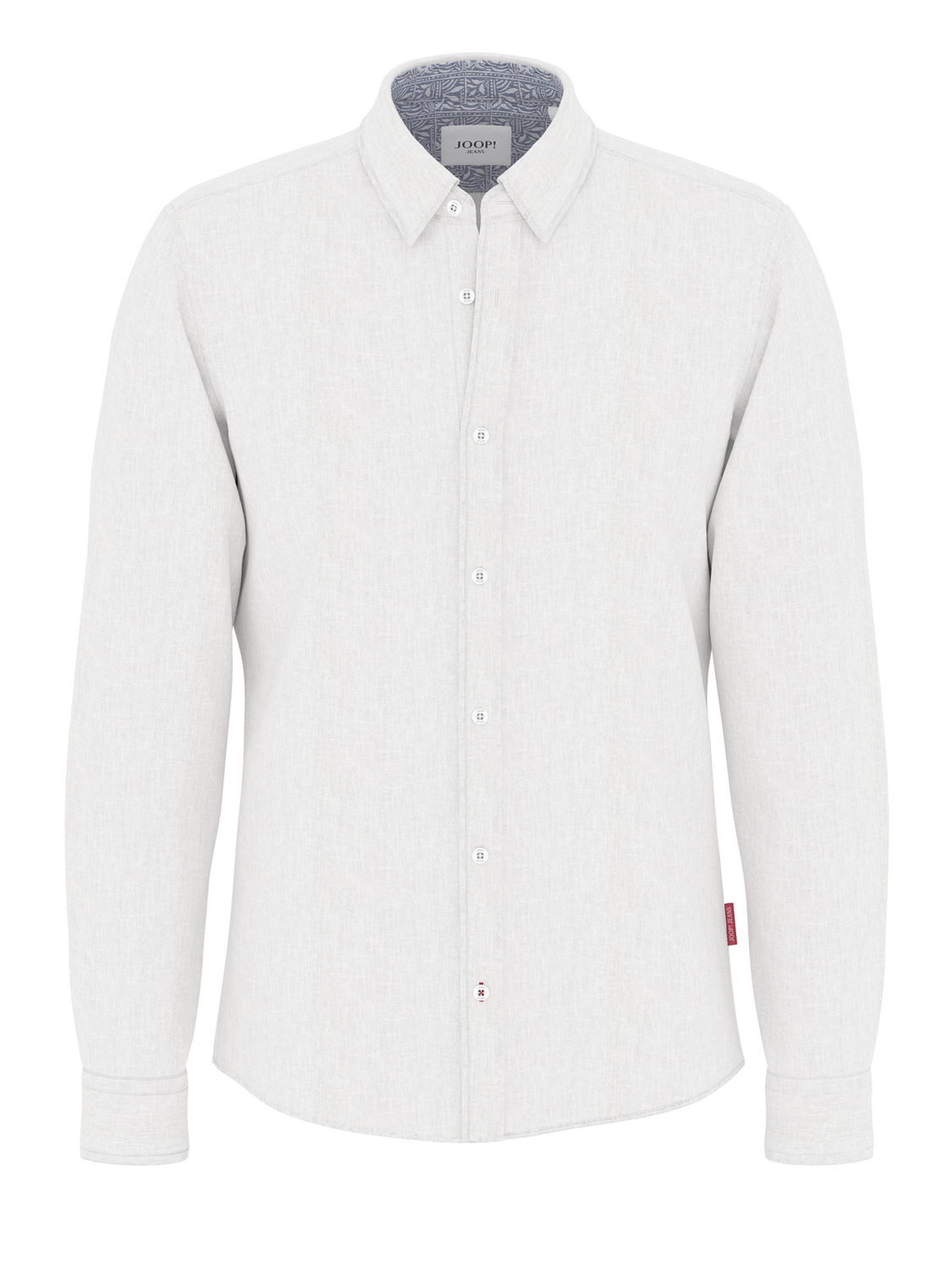 Joop Jeans Langarmhemd Hanson Leinen-Baumwollmix, feine günstig online kaufen