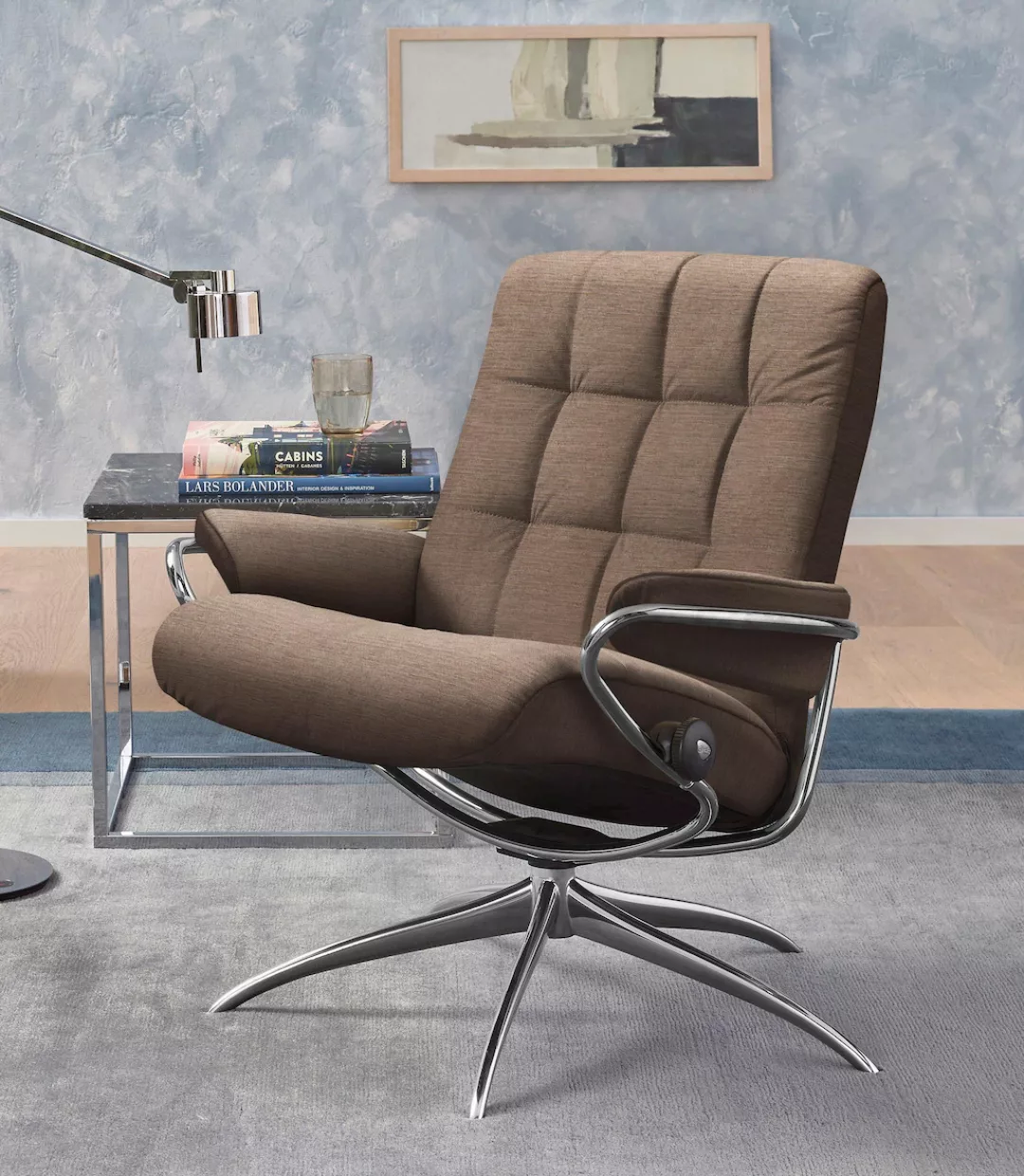 Stressless® Relaxsessel »London«, Low Back, mit Star Base, Gestell Chrom günstig online kaufen