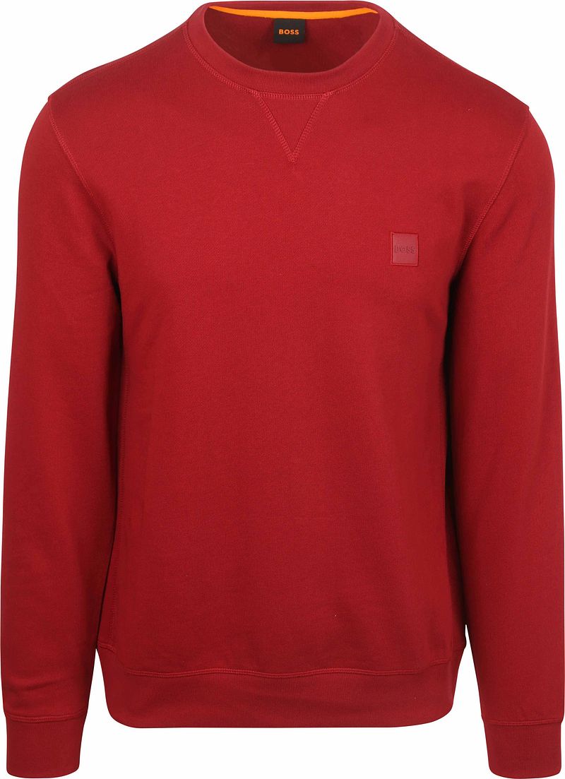 BOSS Sweater Westart Rot - Größe M günstig online kaufen