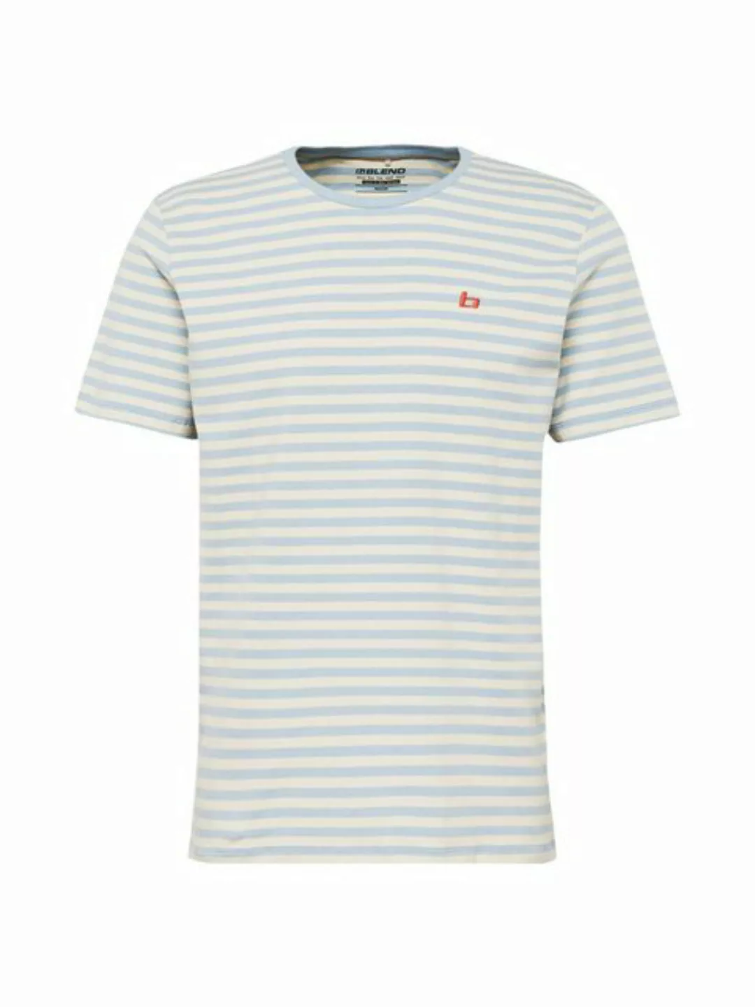 Blend T-Shirt Gestreiftes T-Shirt BHDinton 5261 in Blau-2 günstig online kaufen