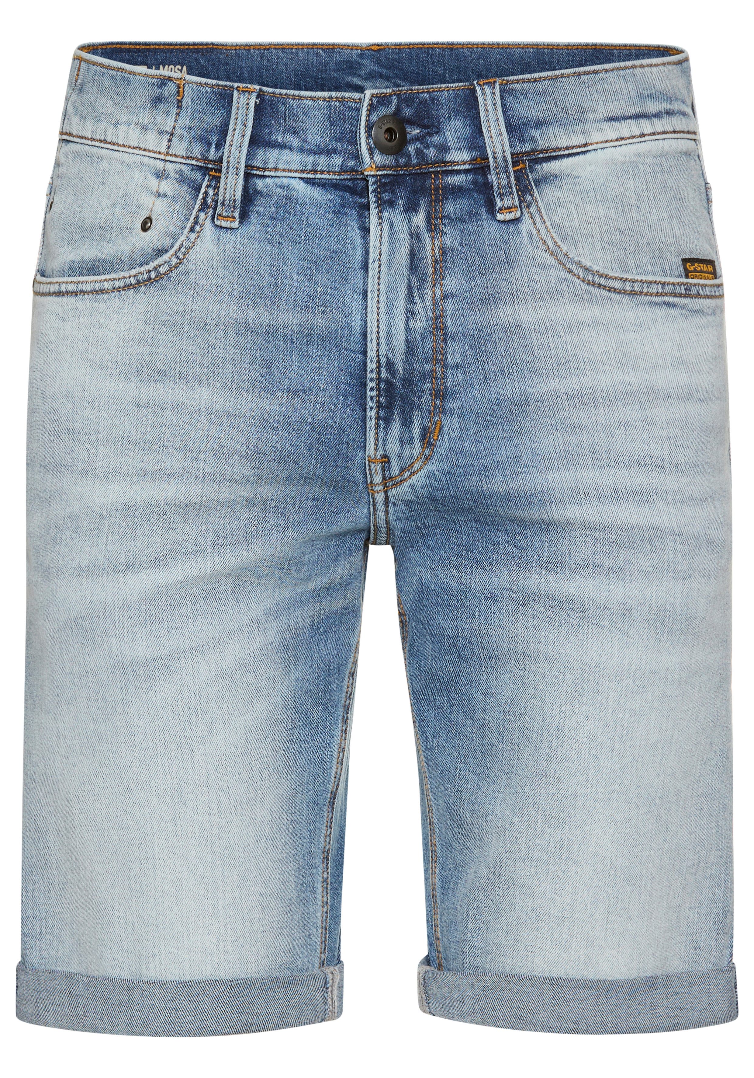 G-STAR Jeansshorts Mosa mit Umschlagsaum günstig online kaufen