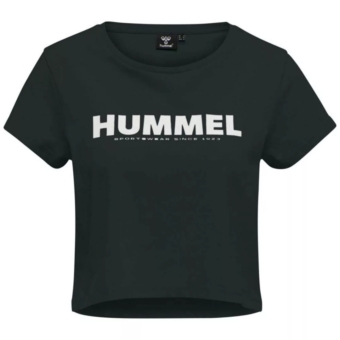 Hummel Legacy Cropped Kurzärmeliges T-shirt XL Black günstig online kaufen