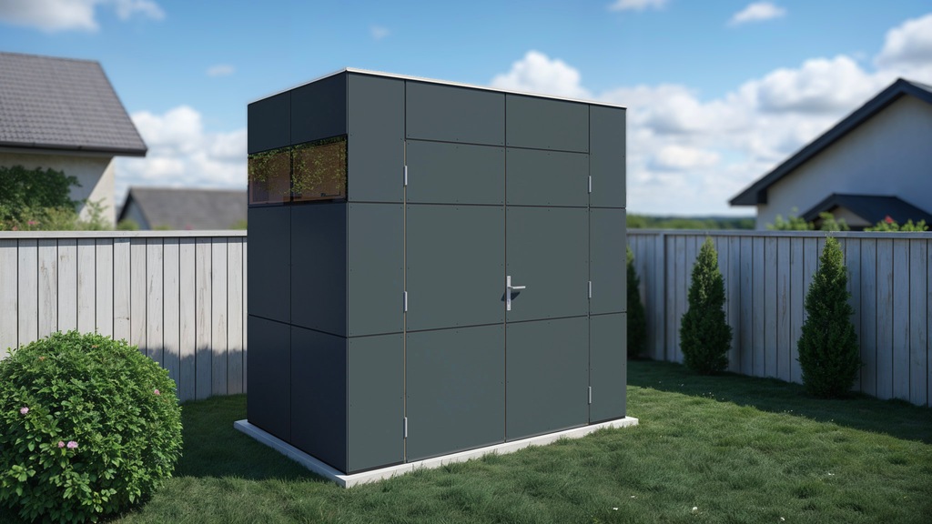 BERTILO Gartenhaus "HPL Mini, in verschiedenen Farben", Fassaden-HPL in Arc günstig online kaufen