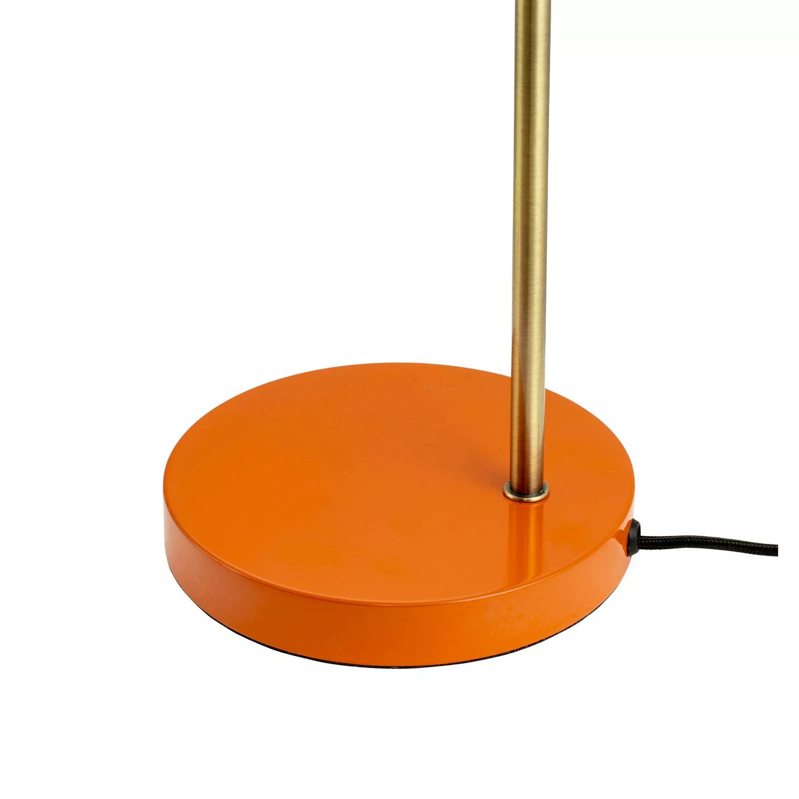 Dyberg Larsen Ocean Tischlampe, orange/messing günstig online kaufen