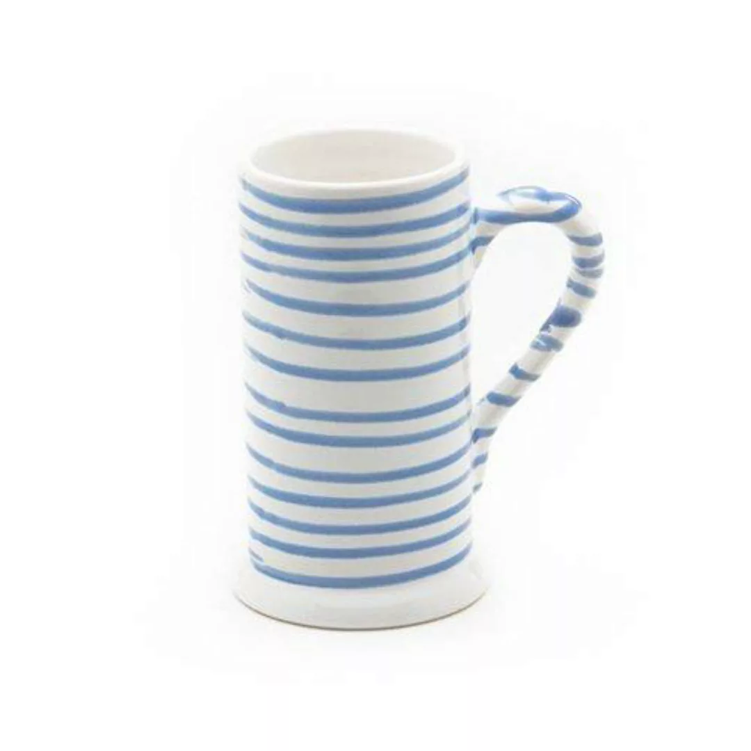 Gmundner Keramik Blaugeflammt Bierkrug Form-A 0,5 L / h: 17 cm günstig online kaufen