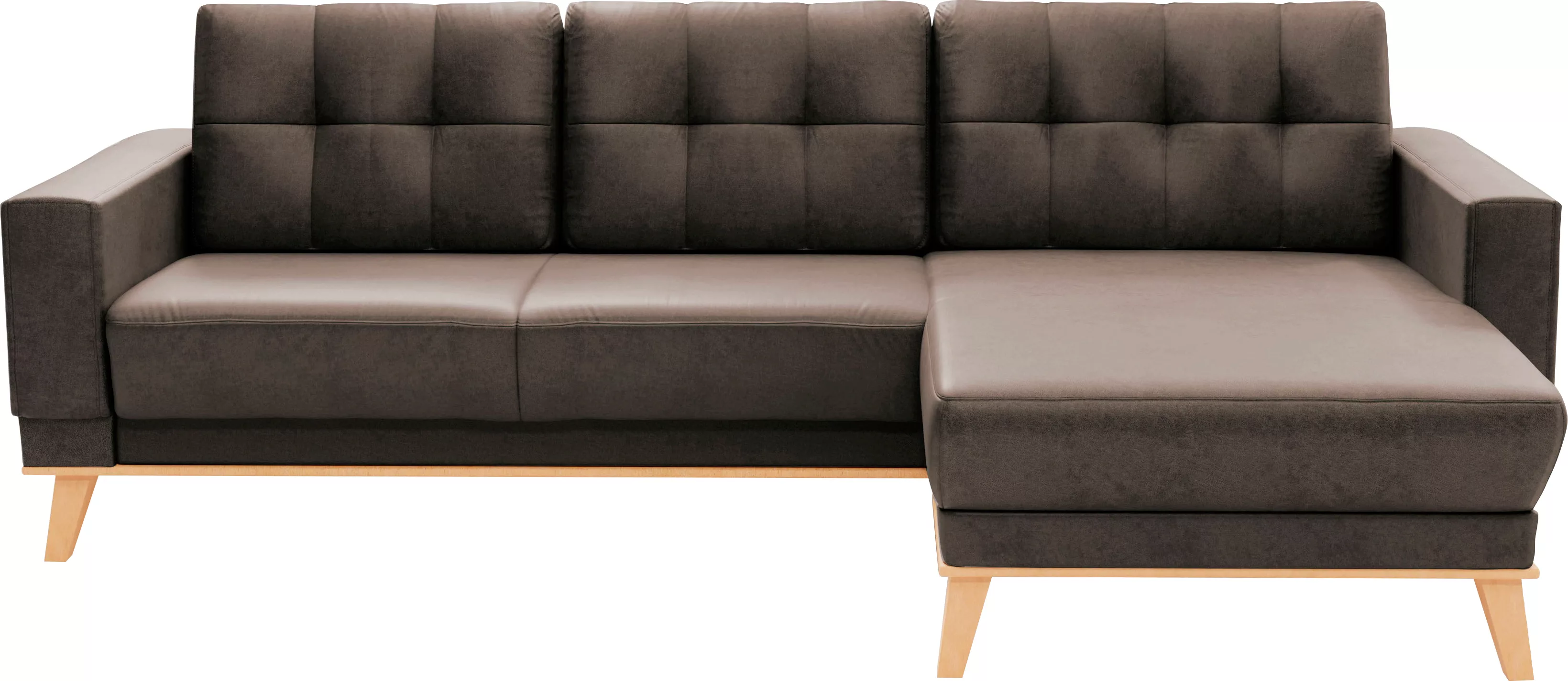 sit&more Ecksofa »Lavida L-Form«, wahlweise mit Kippfunktion und Bettkasten günstig online kaufen