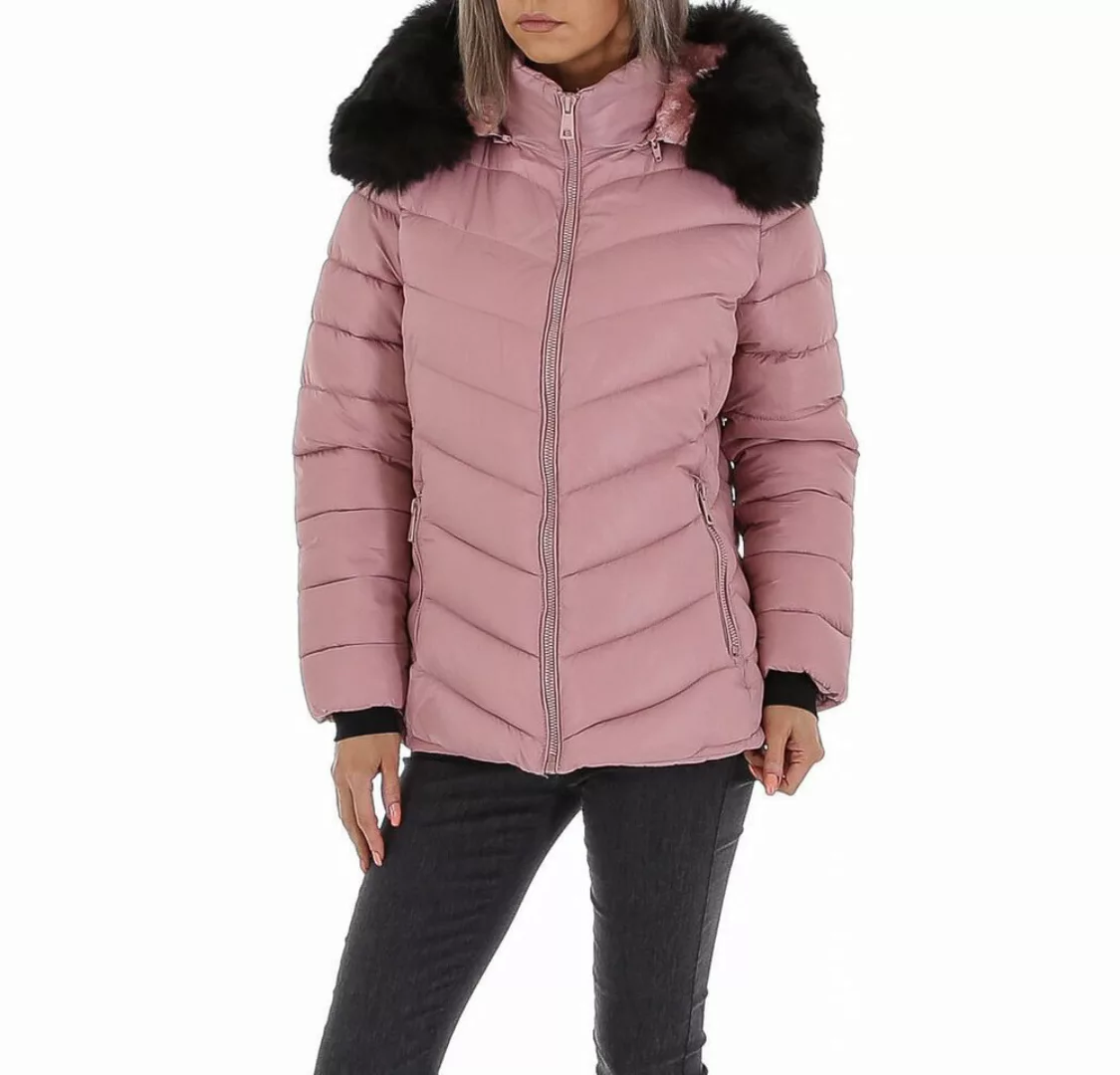 Ital-Design Winterjacke Damen Freizeit (87256546) Kapuze (abnehmbar) Gefütt günstig online kaufen