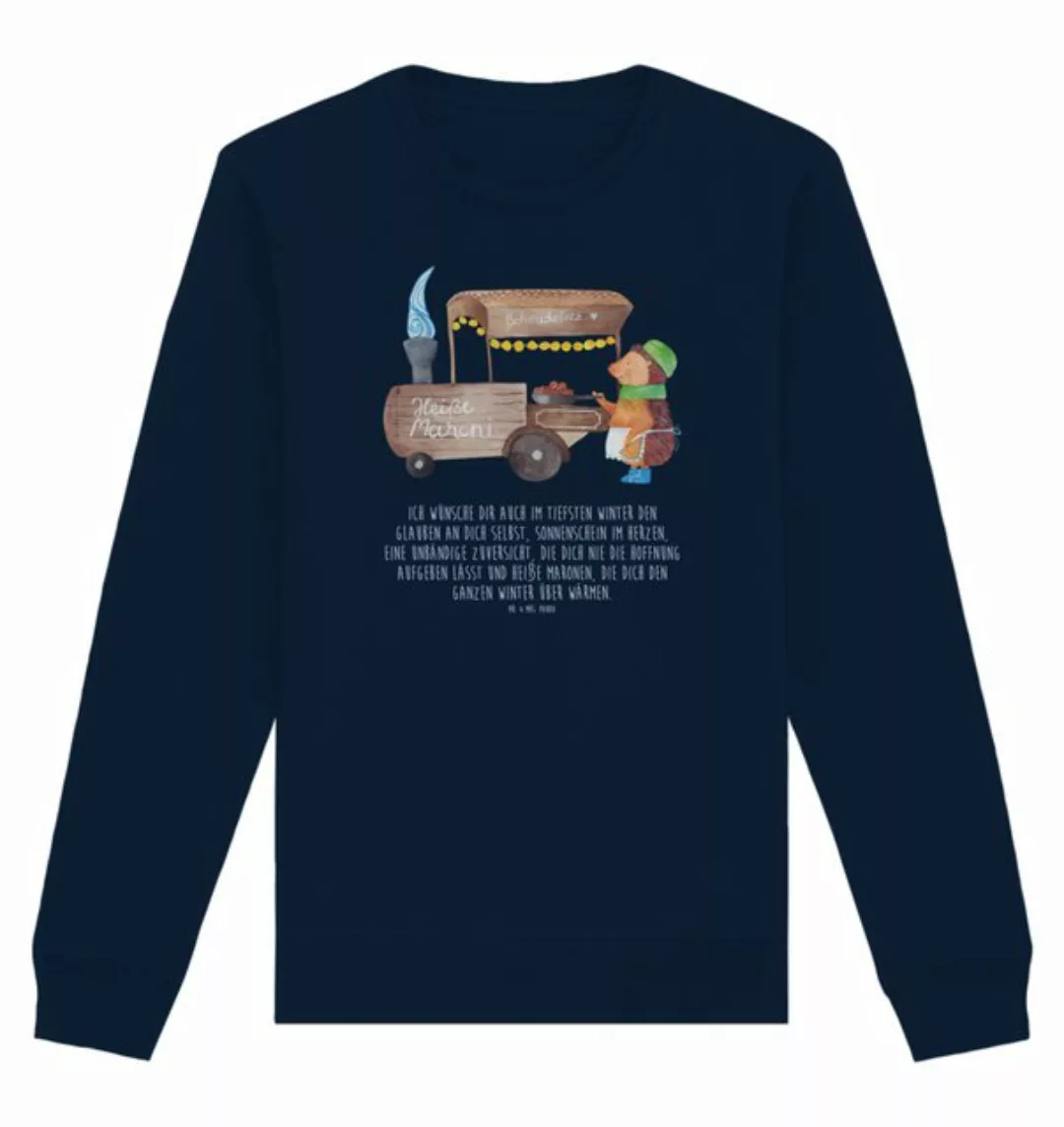 Mr. & Mrs. Panda Longpullover Igel Maronen Größe S - French Navy - Geschenk günstig online kaufen