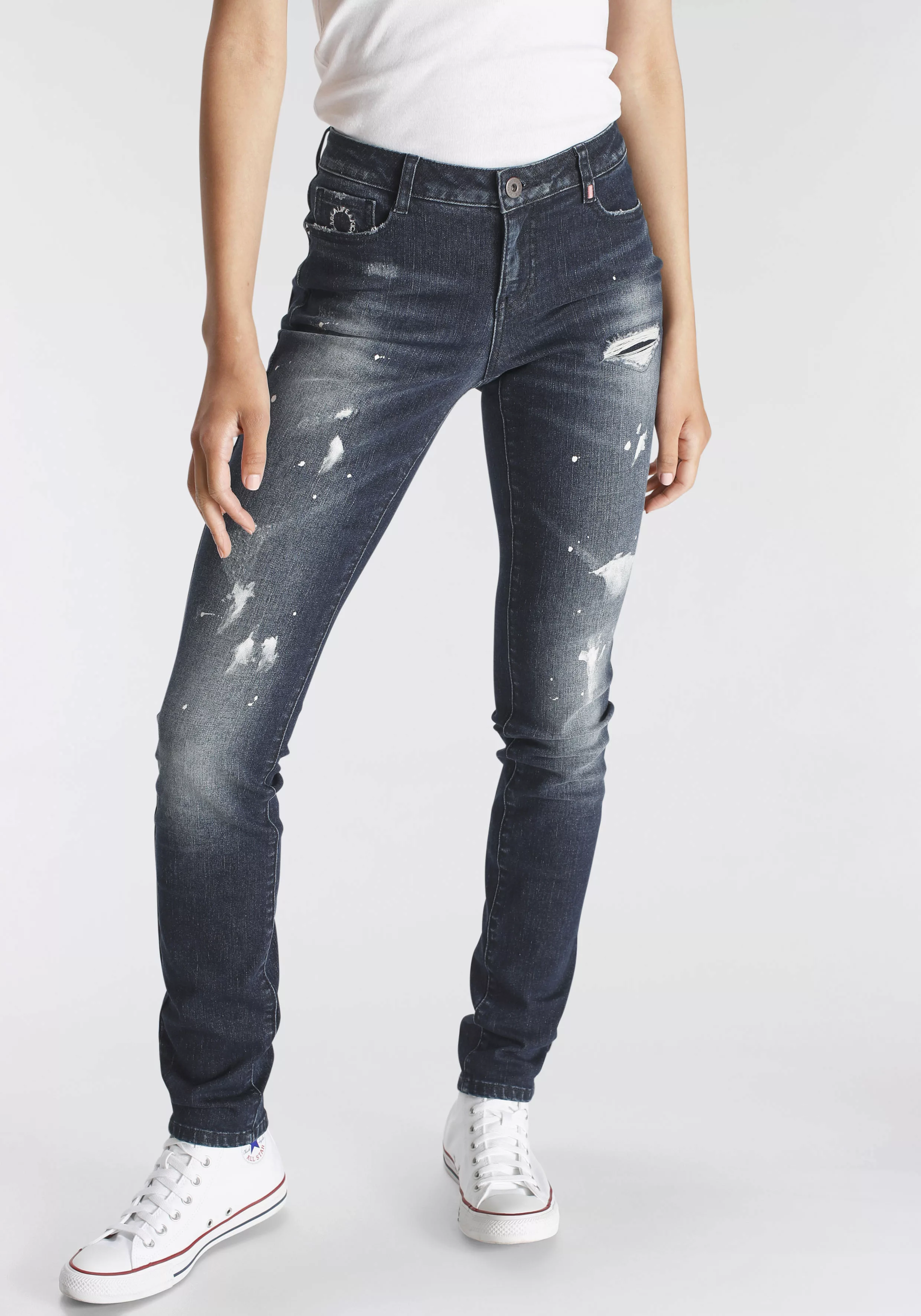 Alife & Kickin Low-rise-Jeans Laser SLIM-FIT NolaAK NEUE KOLLEKTION günstig online kaufen