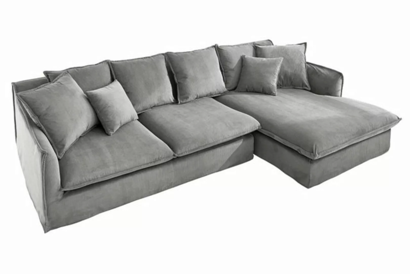 riess-ambiente Ecksofa HEAVEN 255cm grau, Einzelartikel 1 Teile, Couch · L- günstig online kaufen