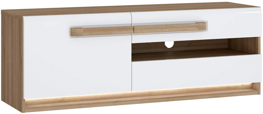 FORTE Lowboard "Attention TV-Board, TV-Schrank", TV-Board, Beleuchtung, Sof günstig online kaufen