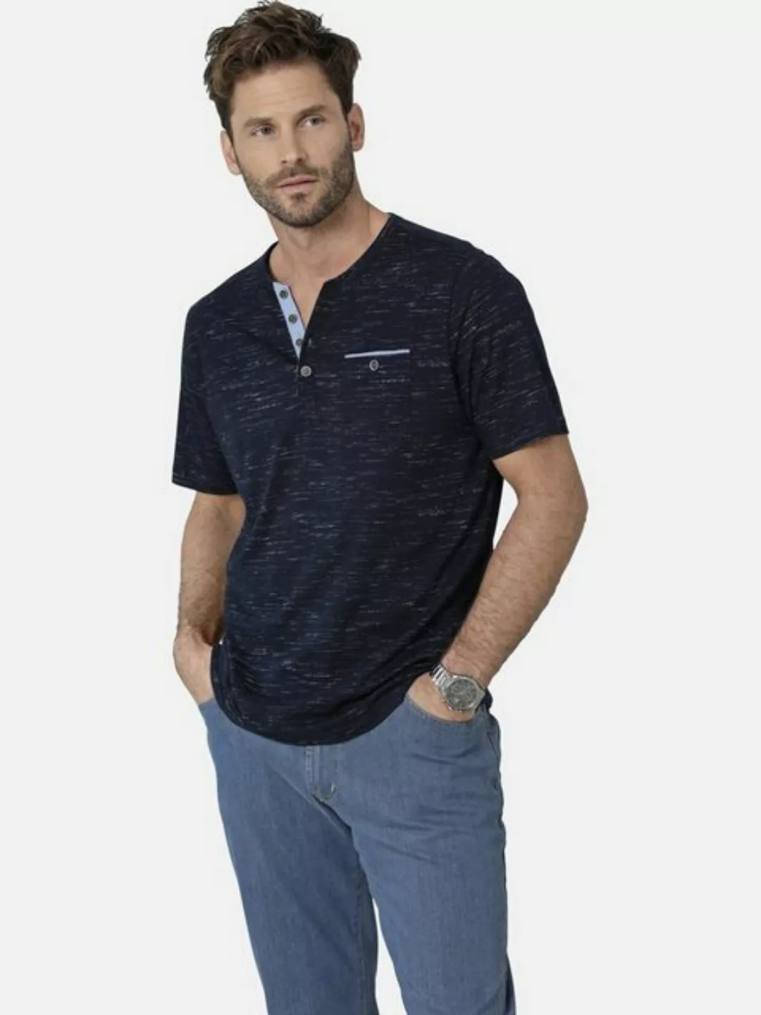Babista T-Shirt BELLAVANTE in melierter Streifenoptik günstig online kaufen