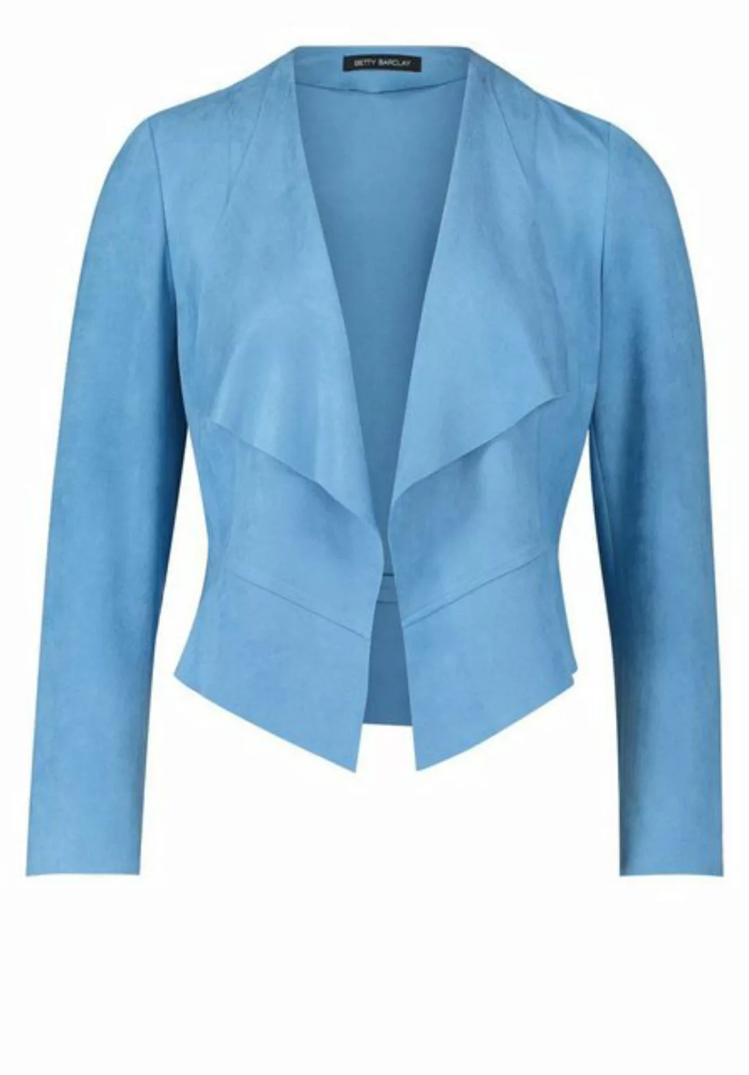 Betty Barclay Jackenblazer Blazerjacke Kurz 1/1 Arm, Azure Blue günstig online kaufen