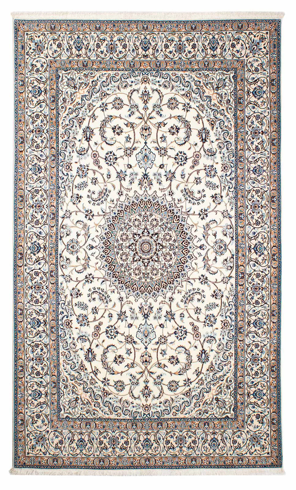 morgenland Orientteppich »Perser - Nain - Premium - 247 x 157 cm - beige«, günstig online kaufen