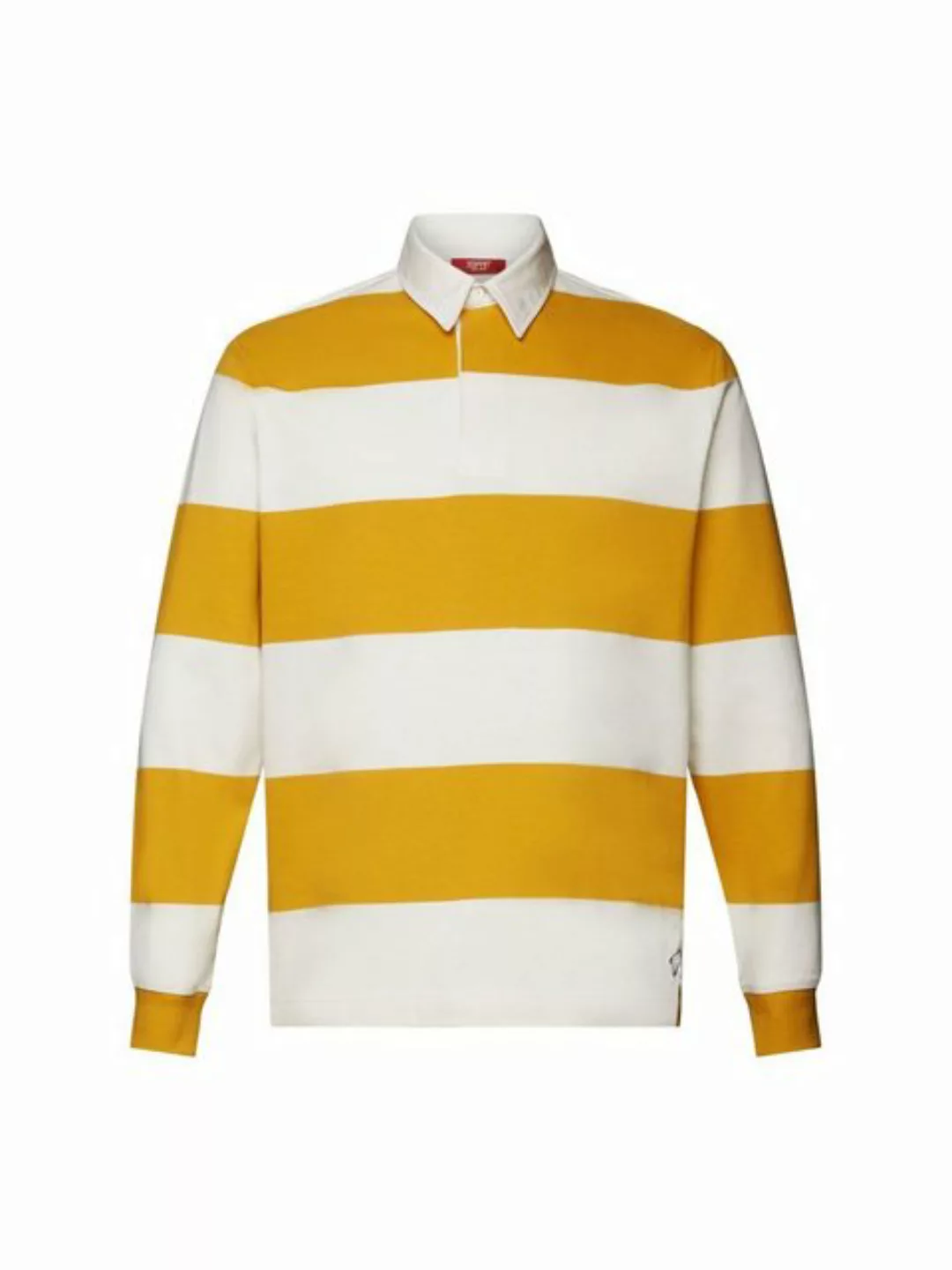 Esprit Langarm-Poloshirt Gestreiftes Rugbyhemd günstig online kaufen