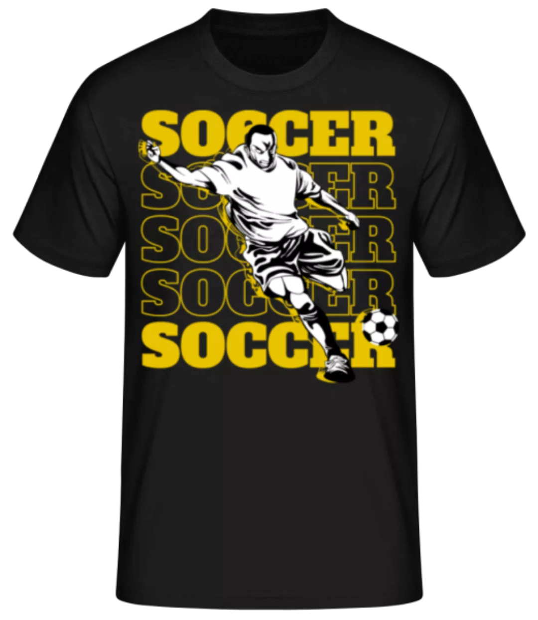 Soccer Player · Männer Basic T-Shirt günstig online kaufen