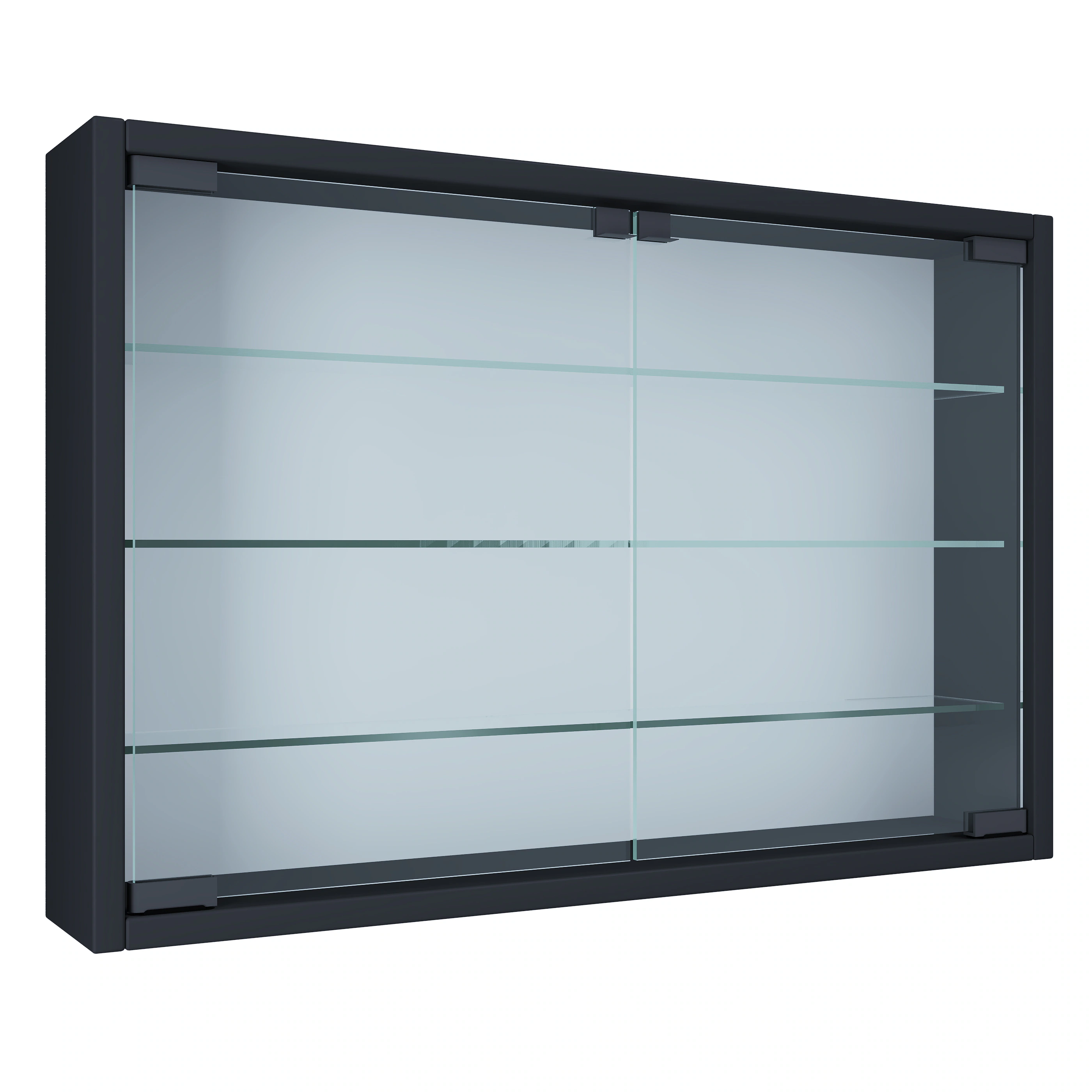 VCM Wandregal "VCM Glasvitrine hängend  Vitrine Glas mit ESG-Sicherheitsgla günstig online kaufen