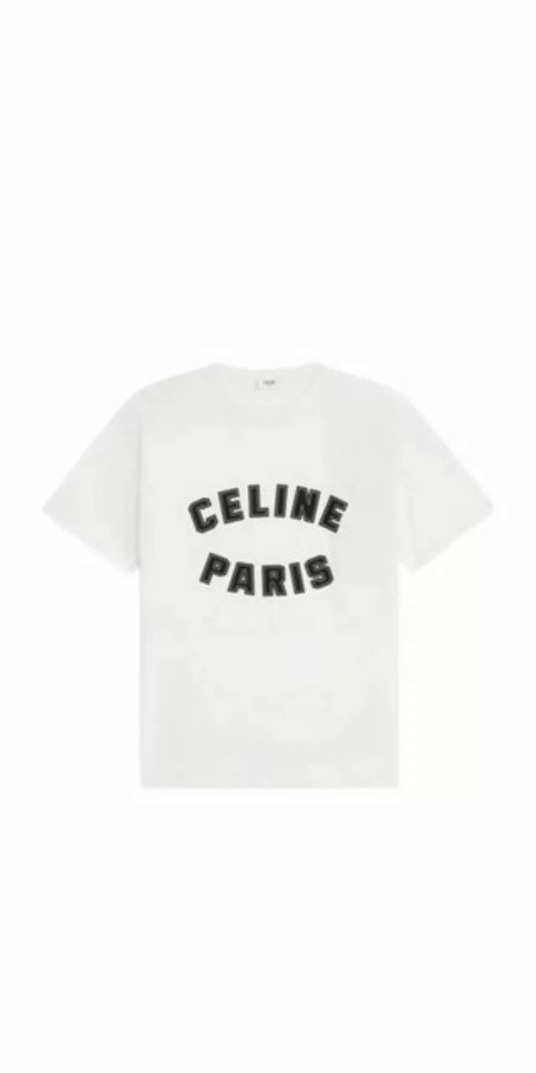 CELINE Print-Shirt CELINE loose celine paris t-shirt in cotton jersey günstig online kaufen