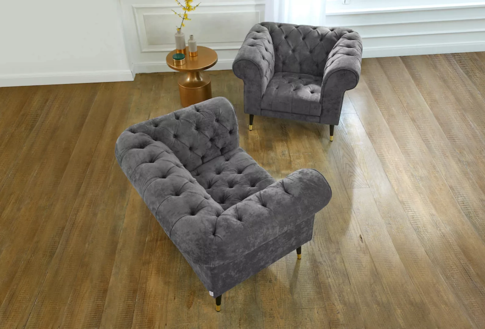 Guido Maria Kretschmer Home&Living Loveseat "Tinnum Loveseat, Chesterfield günstig online kaufen