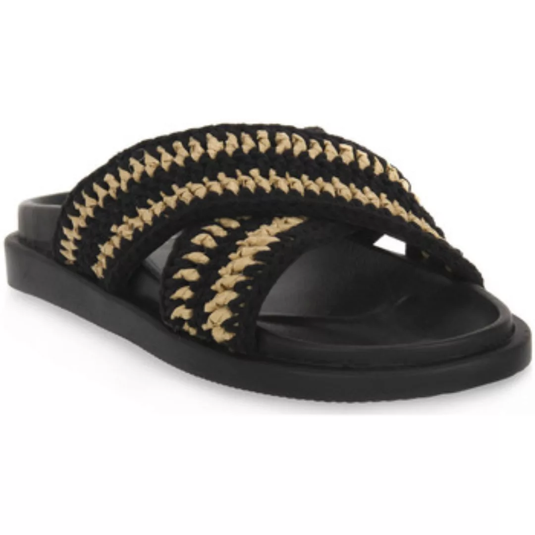 Mosaic  Pantoffeln RAFFIA NERO günstig online kaufen