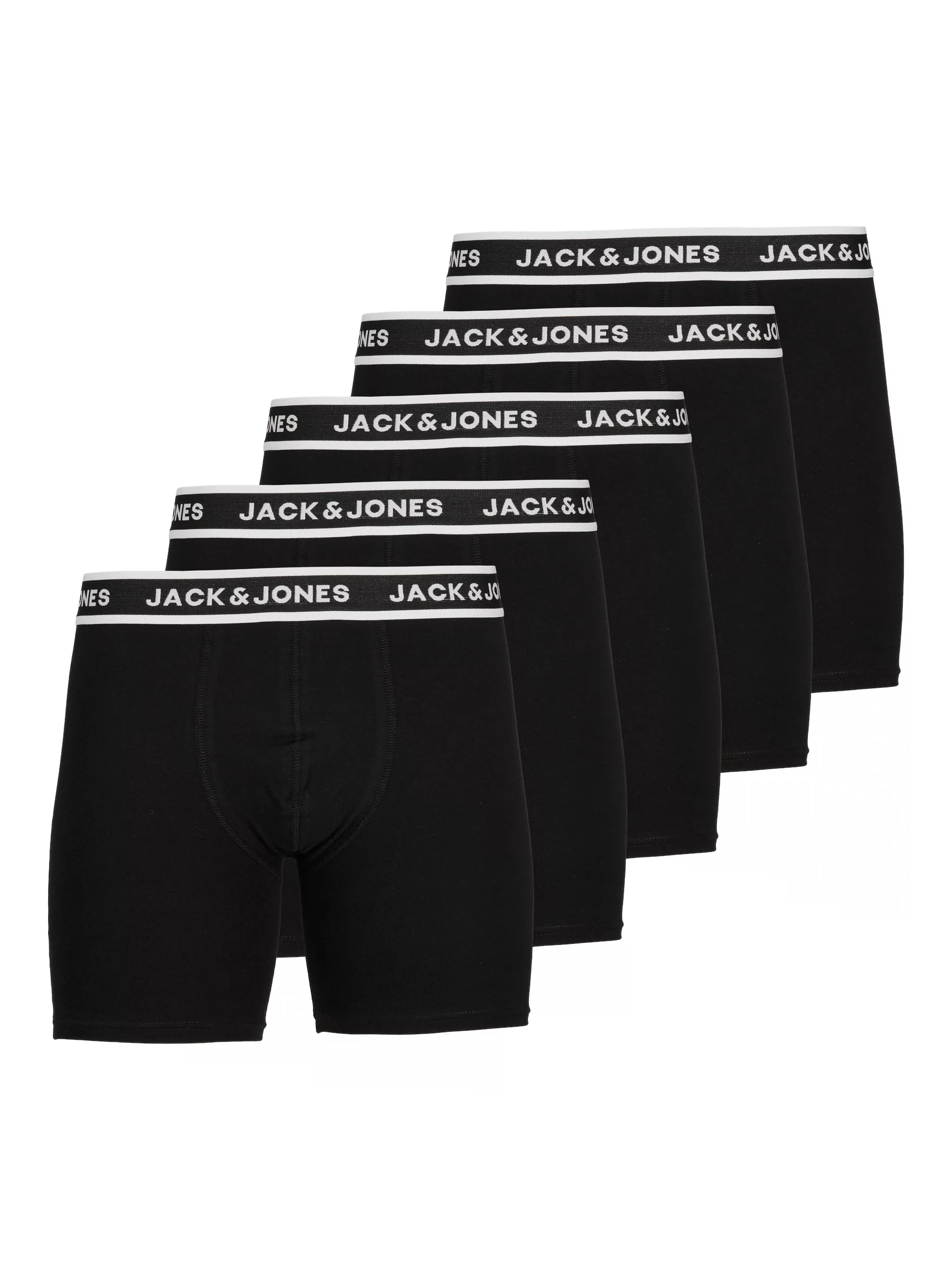 Jack & Jones Boxershorts "JJ JACSOLID BOXER BRIEFS 5 P", (Packung, 5 St.) günstig online kaufen