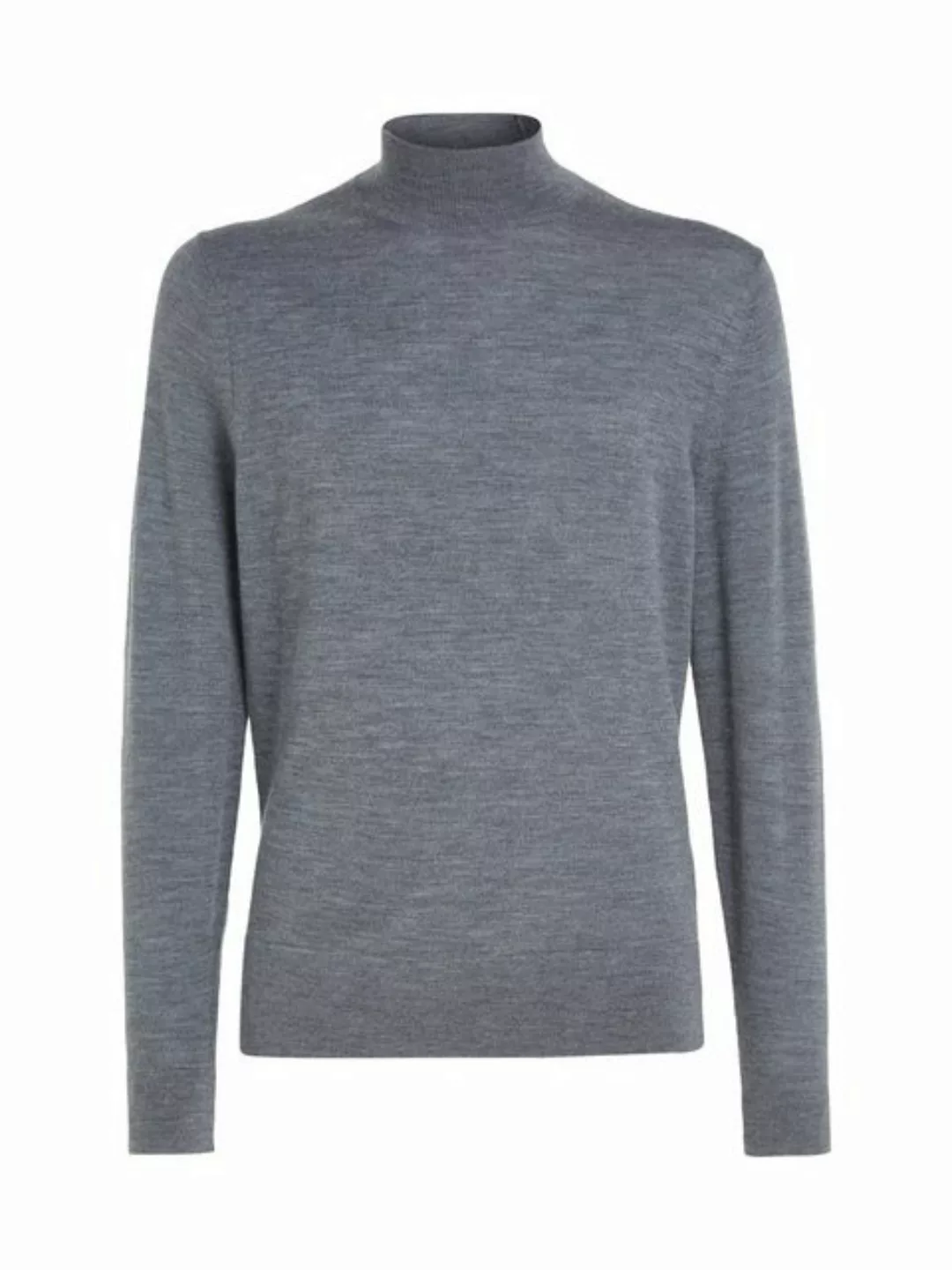 Calvin Klein Rollkragenpullover MERINO MOCK NECK SWEATER mit Markenlabel günstig online kaufen