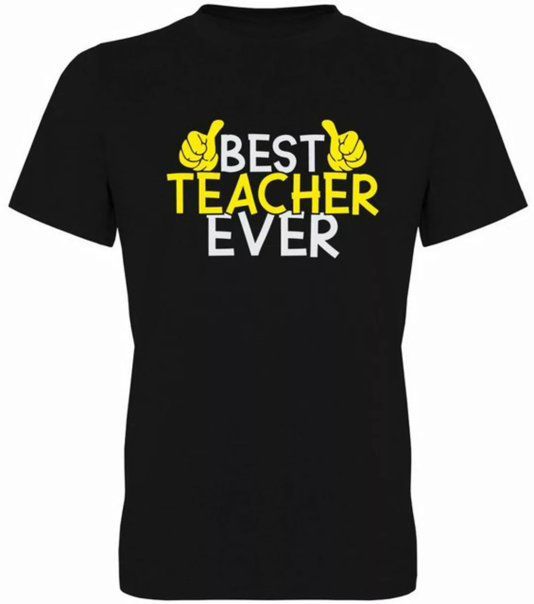 G-graphics T-Shirt Best Teacher ever Herren T-Shirt, mit trendigem Frontpri günstig online kaufen