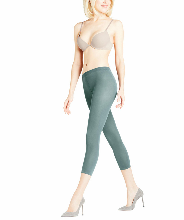 FALKE Cotton Touch Damen Leggings, XL, Grau, Uni, Baumwolle, 40084-358305 günstig online kaufen