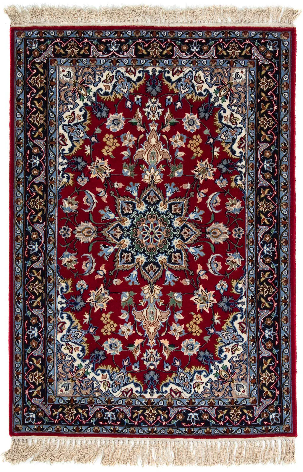 morgenland Orientteppich »Perser - Isfahan - Premium - 100 x 70 cm - dunkel günstig online kaufen